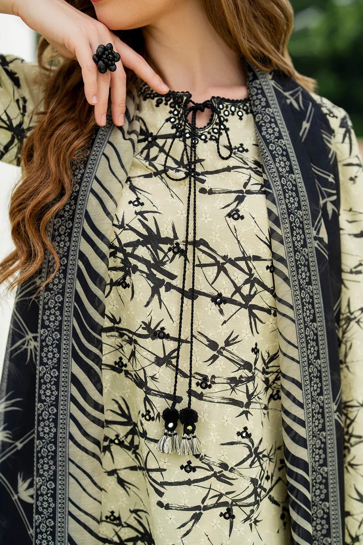 EMBROIDERED SOFT CAMBRIC RTW-1217 - Image 7