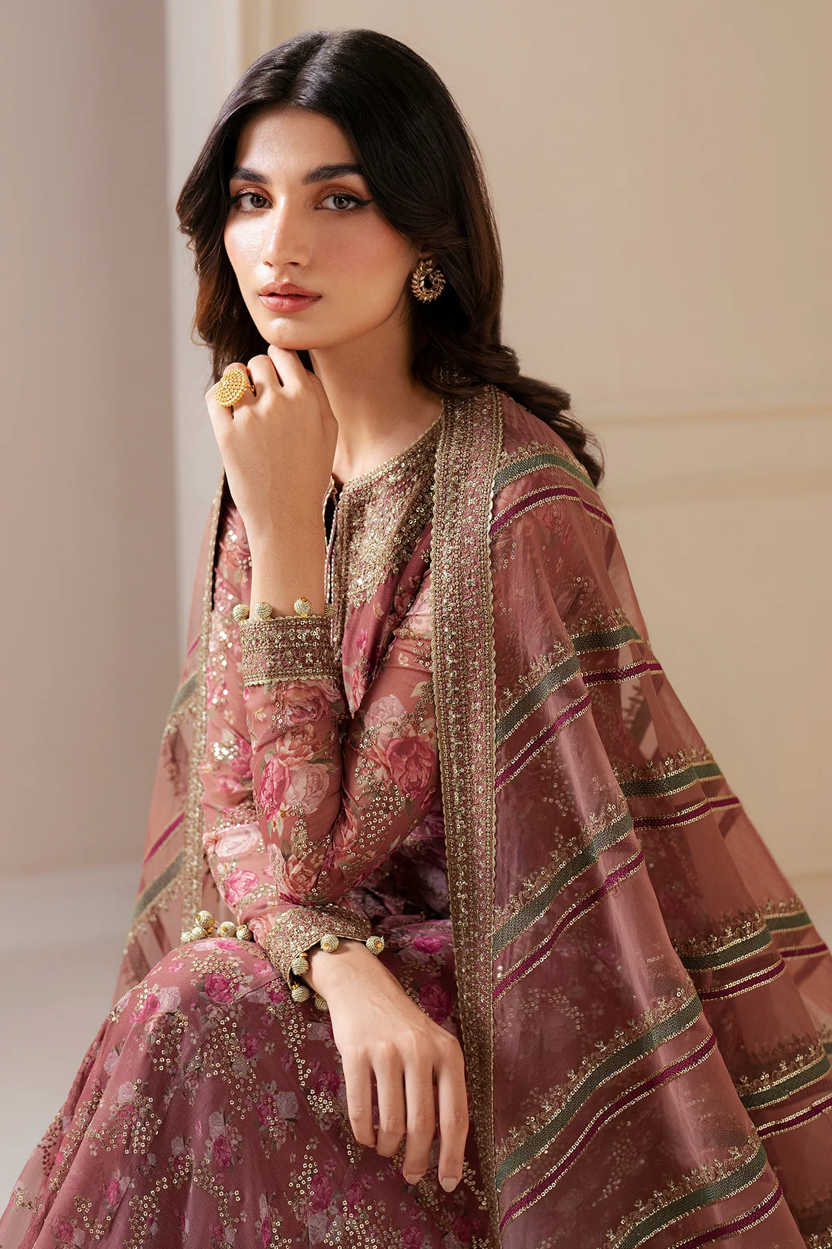 EMBROIDERED CHIFFON UC-3064 - Image 3