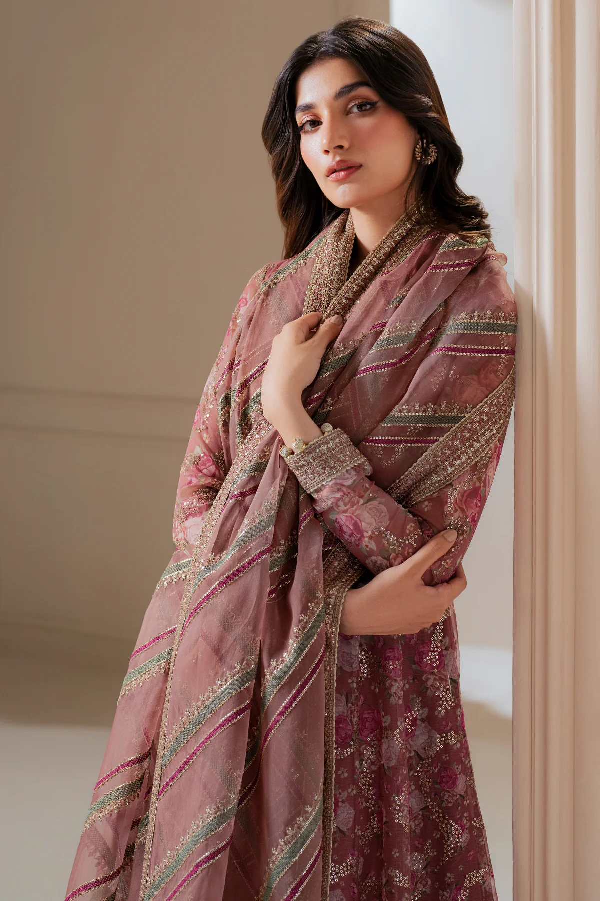 EMBROIDERED CHIFFON UC-3064 - Image 4