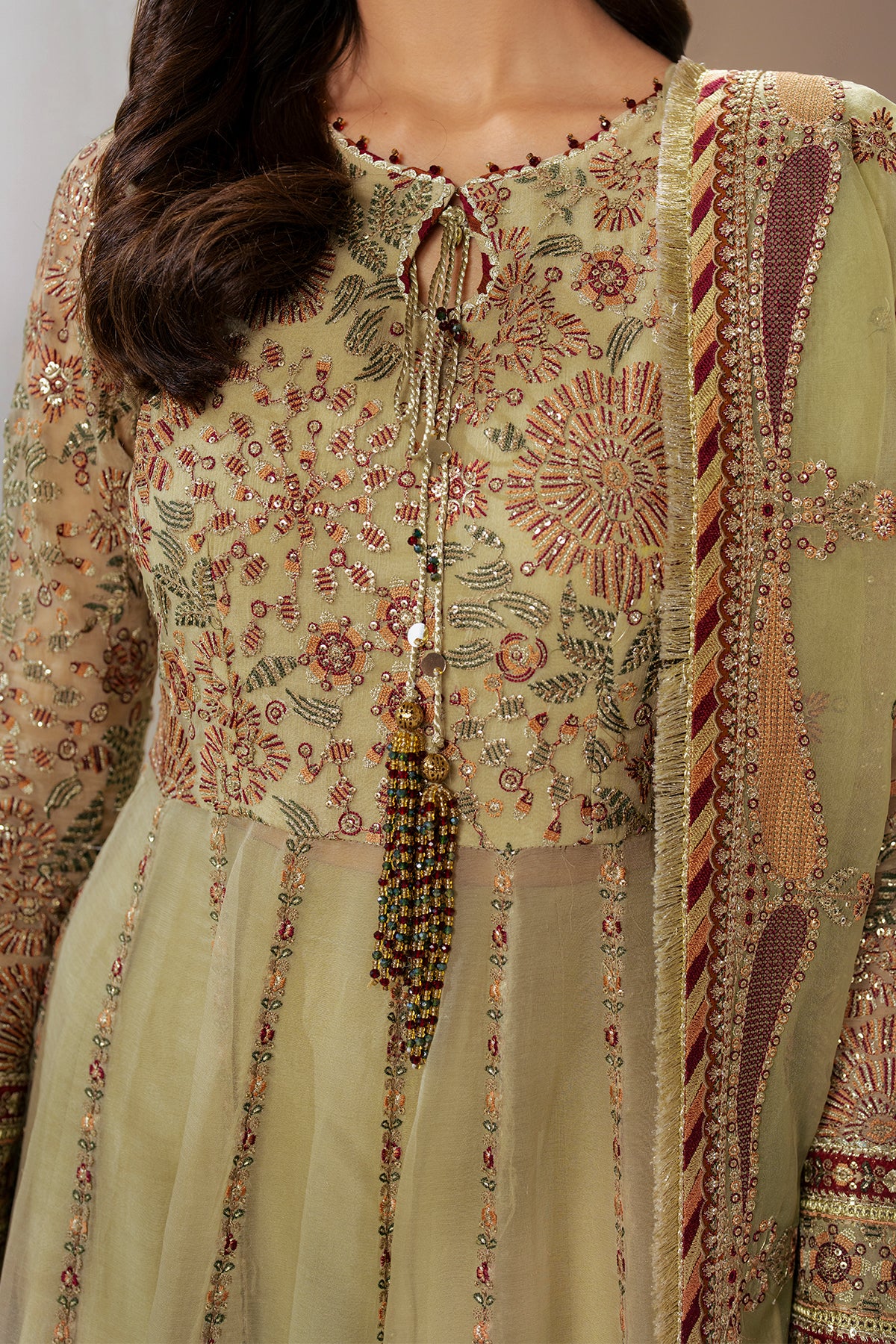 EMBROIDERED CHIFFON UC-3065 - Image 4