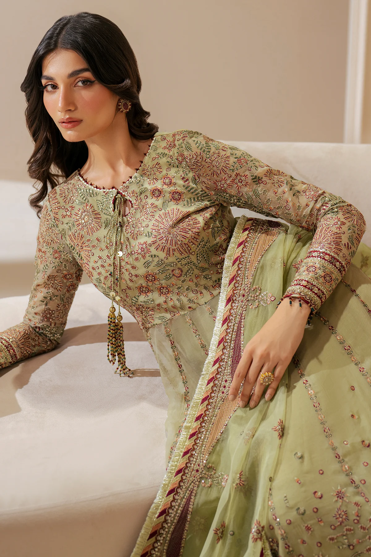 EMBROIDERED CHIFFON UC-3065 - Image 5