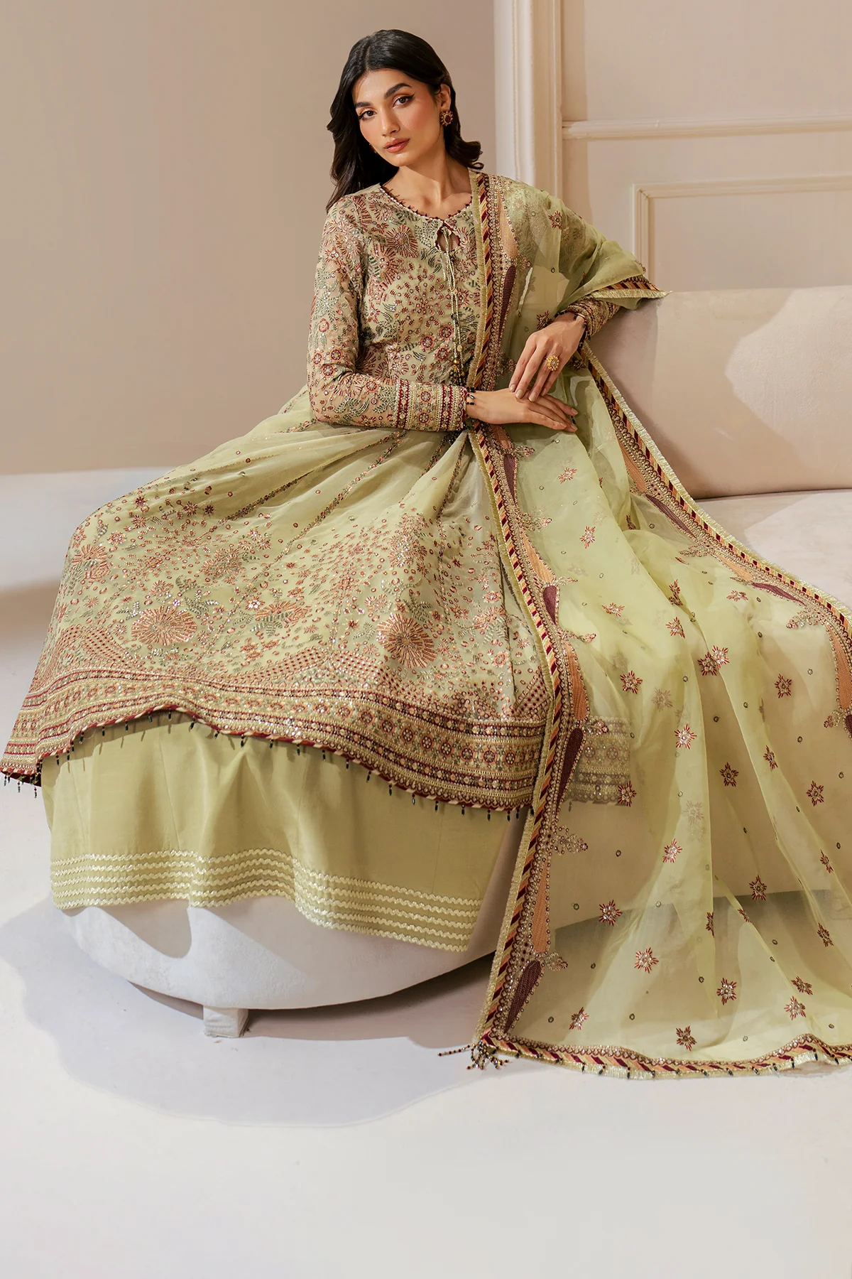 EMBROIDERED CHIFFON UC-3065 - Image 6