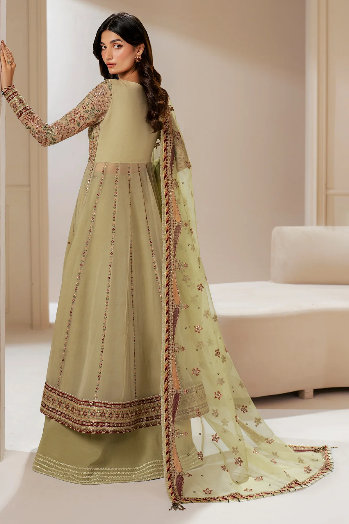 EMBROIDERED CHIFFON UC-3065 - Image 9