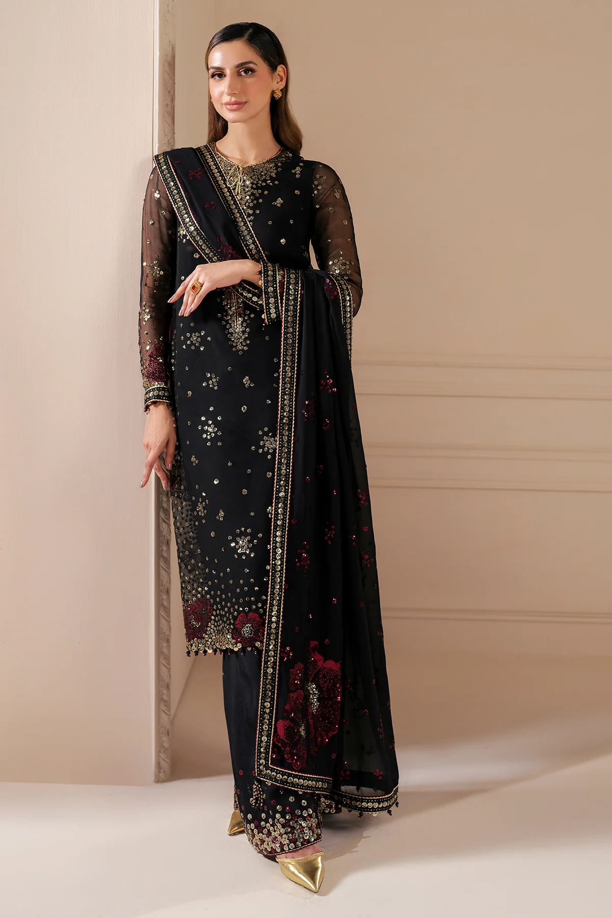 EMBROIDERED CHIFFON UC-3070 - Image 10