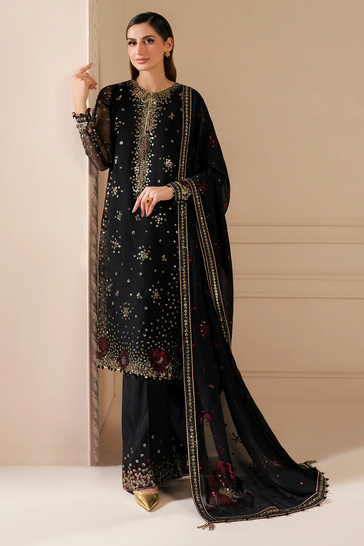 EMBROIDERED CHIFFON UC-3070 - Image 6