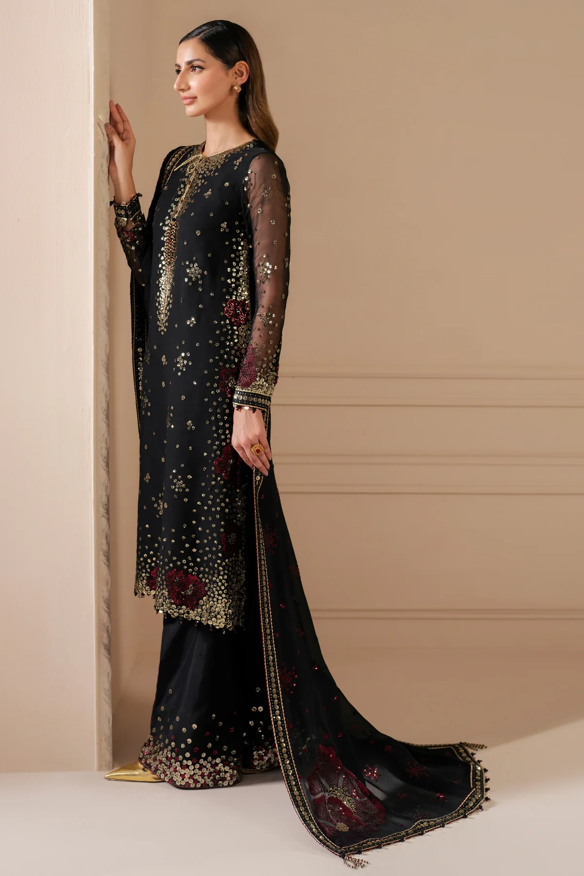 EMBROIDERED CHIFFON UC-3070 - Image 7