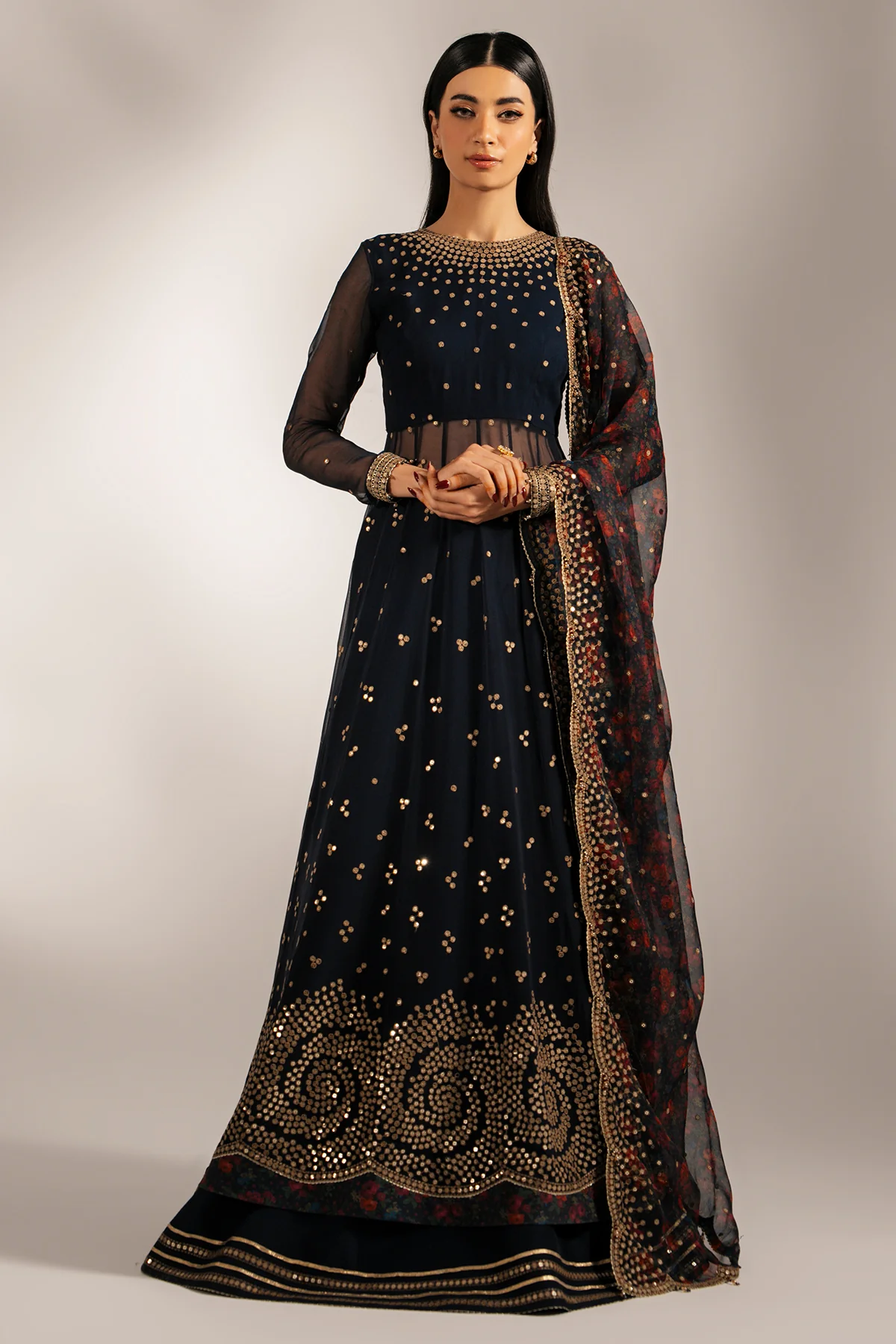 EMBROIDERED CHIFFON UC-3073 - Image 11