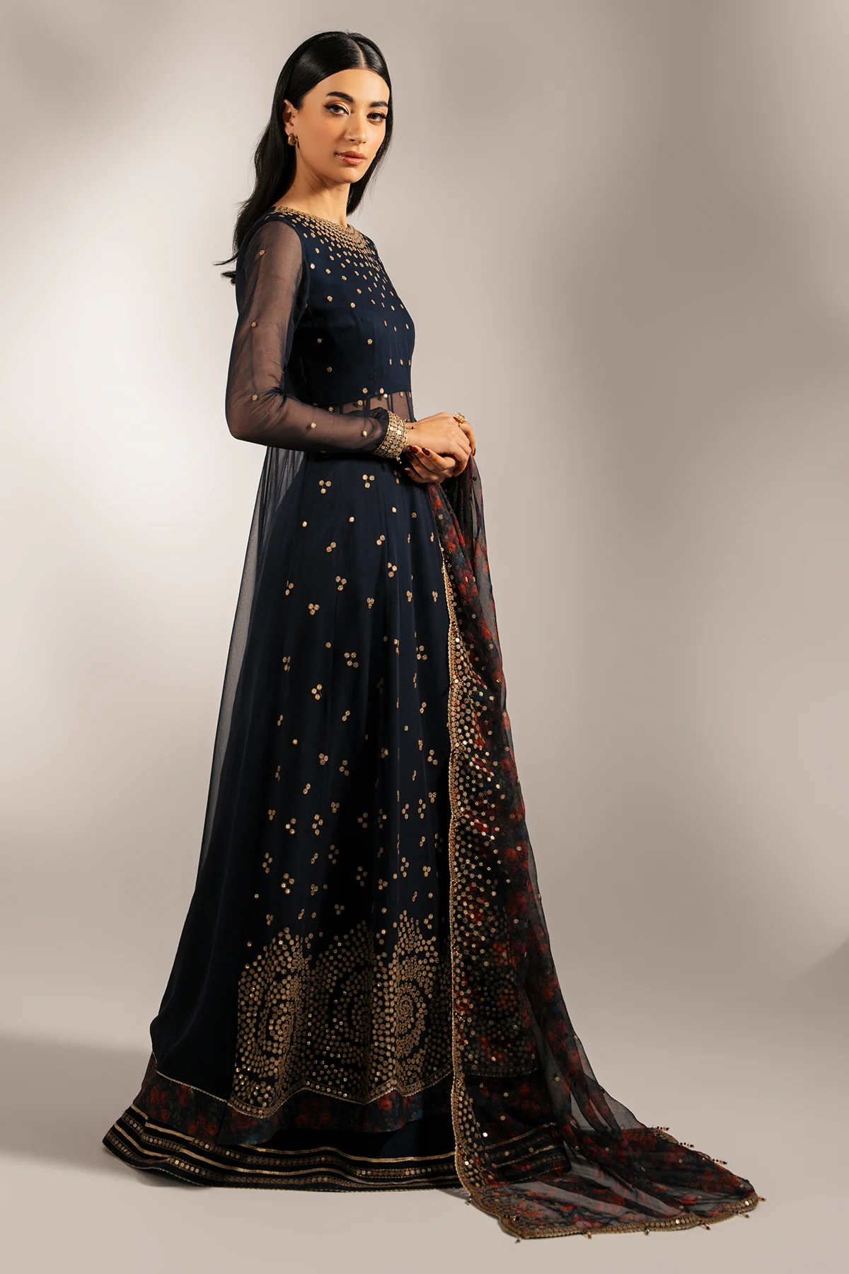 EMBROIDERED CHIFFON UC-3073 - Image 12