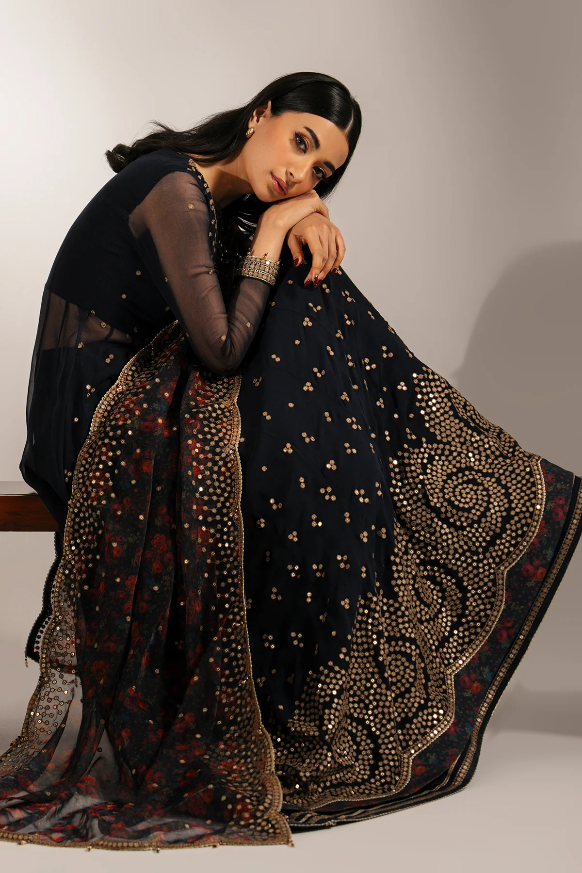 EMBROIDERED CHIFFON UC-3073 - Image 13