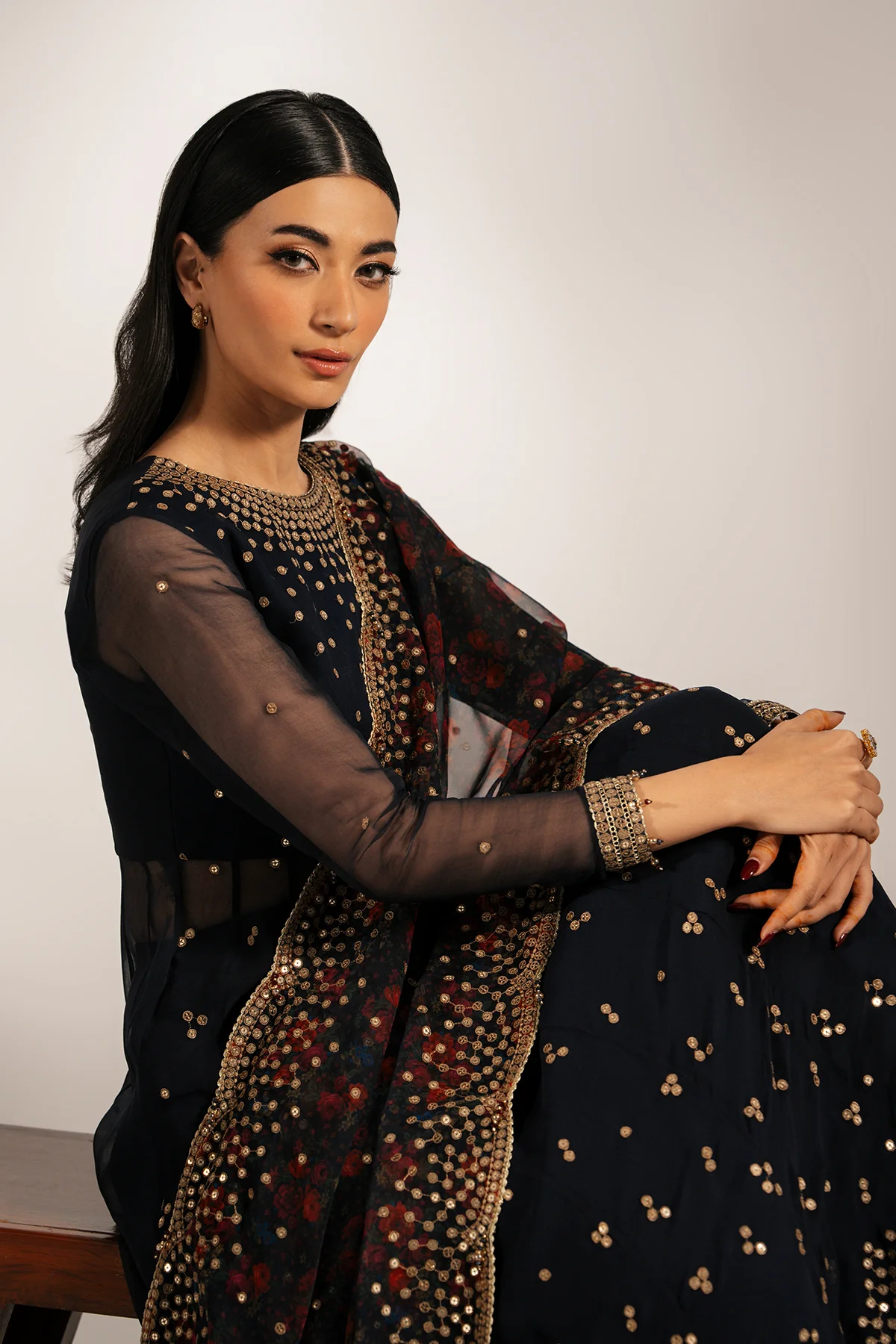 EMBROIDERED CHIFFON UC-3073 - Image 14