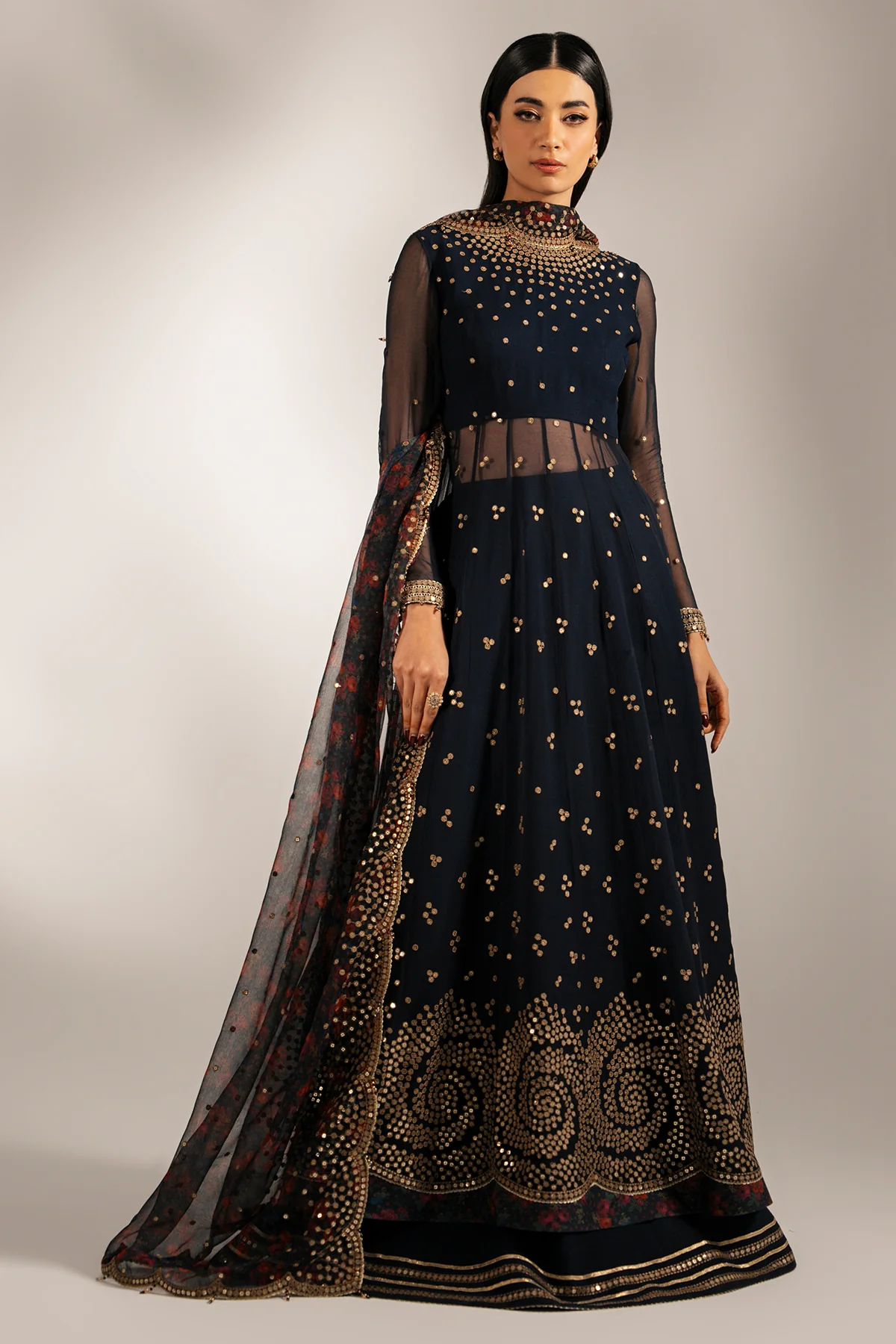 EMBROIDERED CHIFFON UC-3073 - Image 5