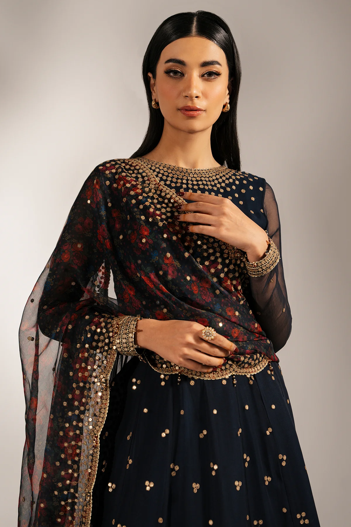 EMBROIDERED CHIFFON UC-3073 - Image 7