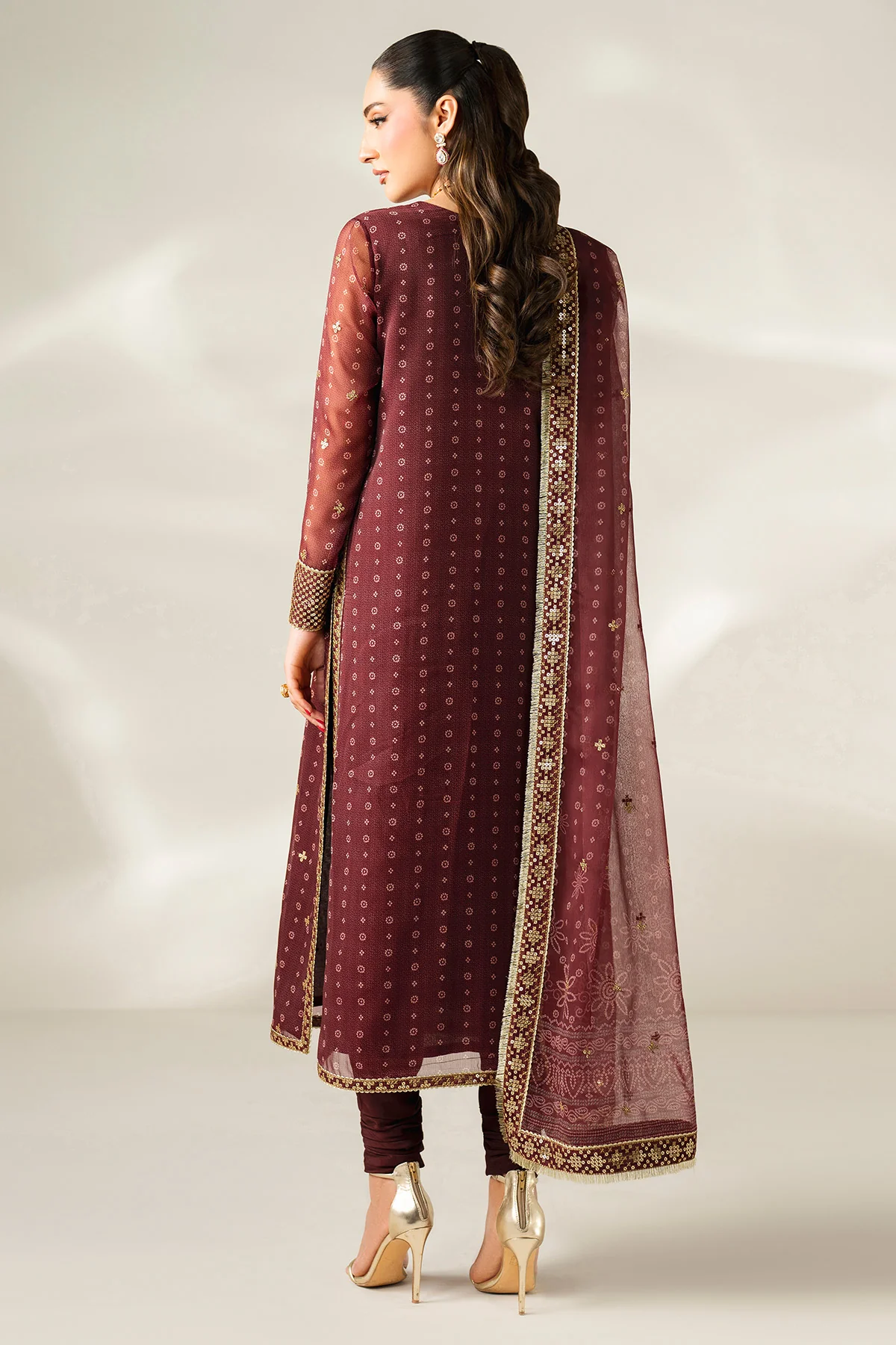EMBROIDERED CHIFFON UC-3085 - Image 5