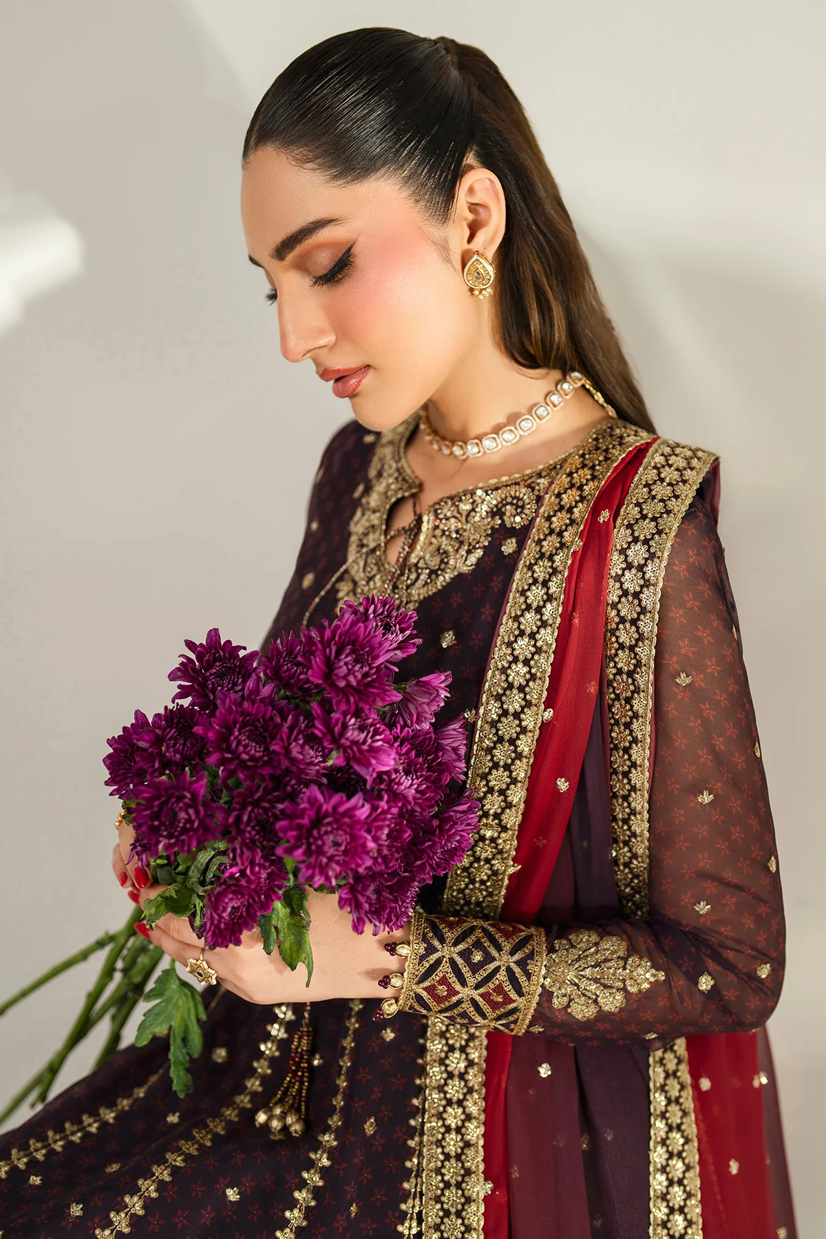EMBROIDERED CHIFFON UC-3088 - Image 10