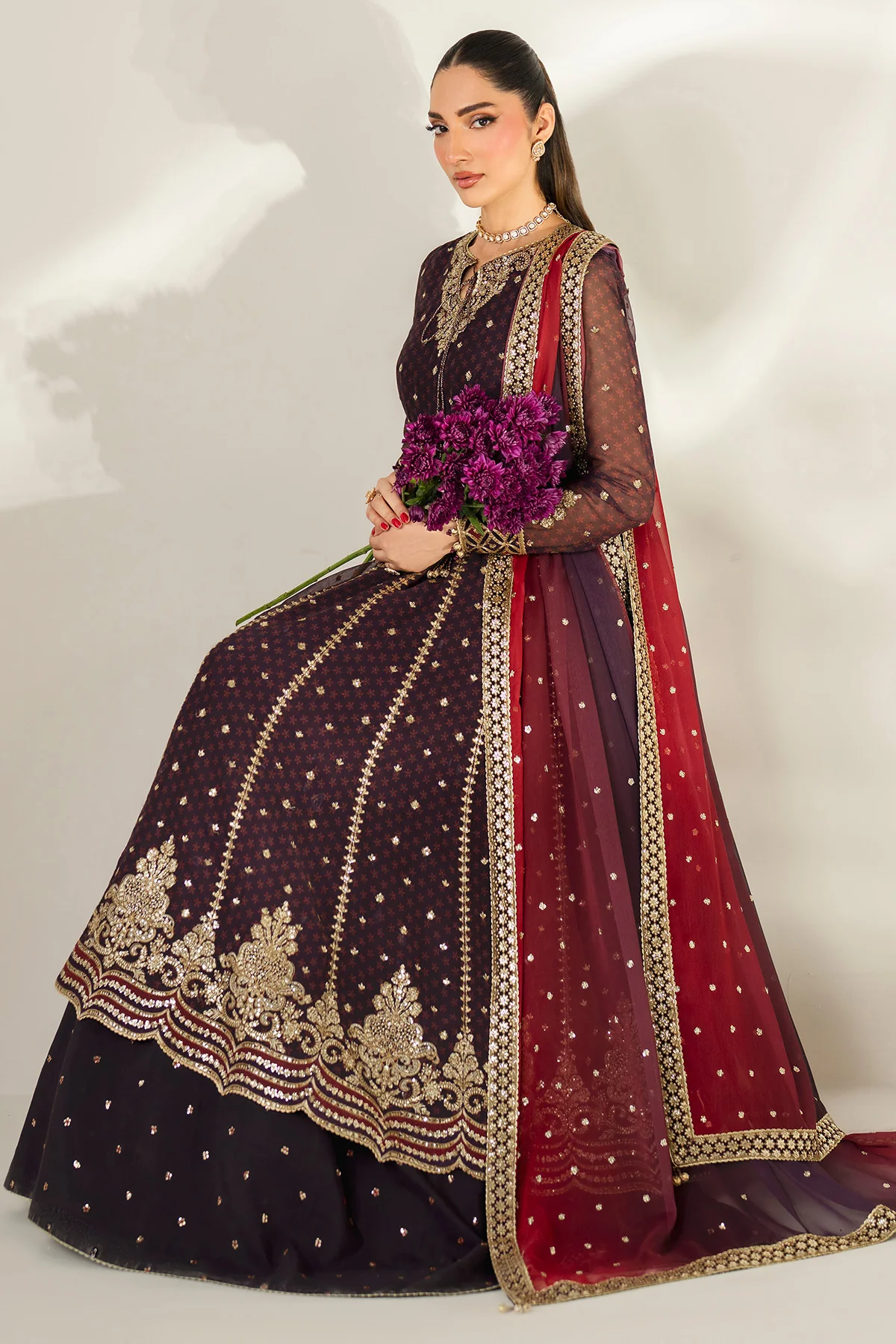 EMBROIDERED CHIFFON UC-3088 - Image 5