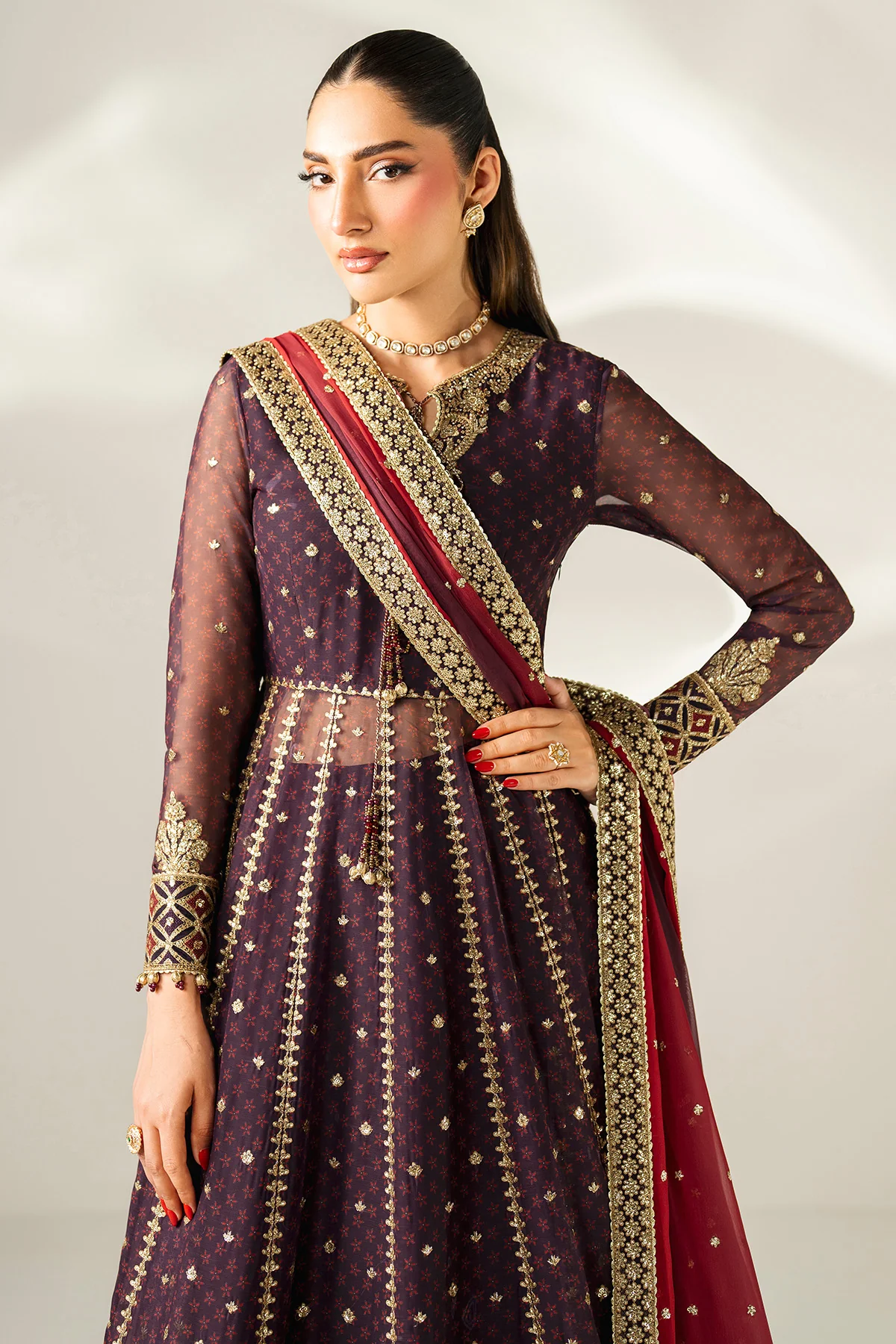 EMBROIDERED CHIFFON UC-3088 - Image 8