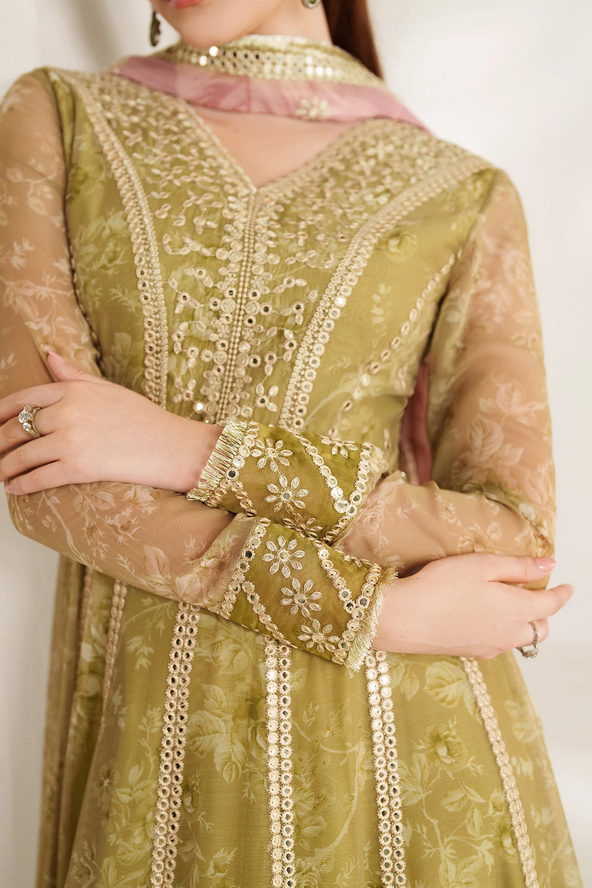 EMBROIDERED CHIFFON UC-3089 - Image 10