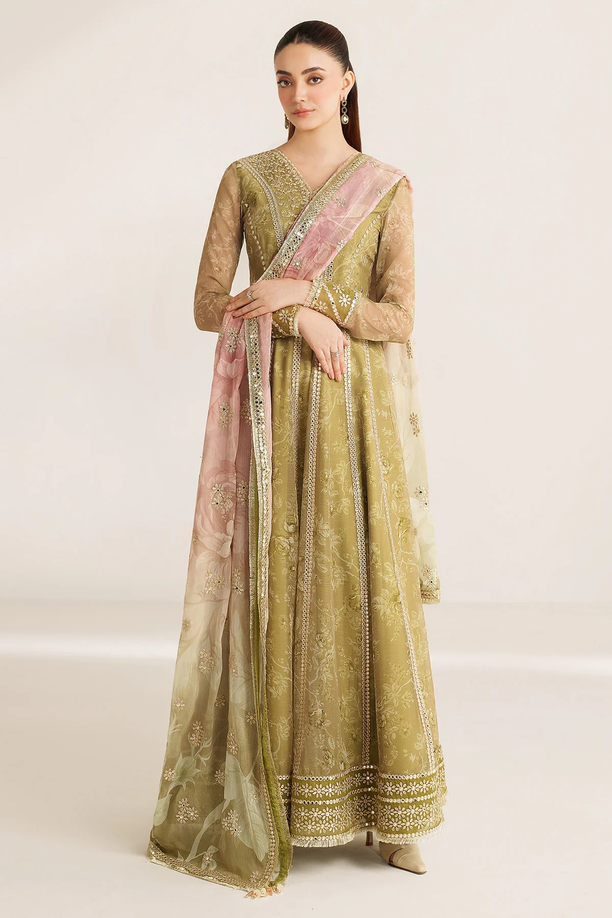 EMBROIDERED CHIFFON UC-3089 - Image 4