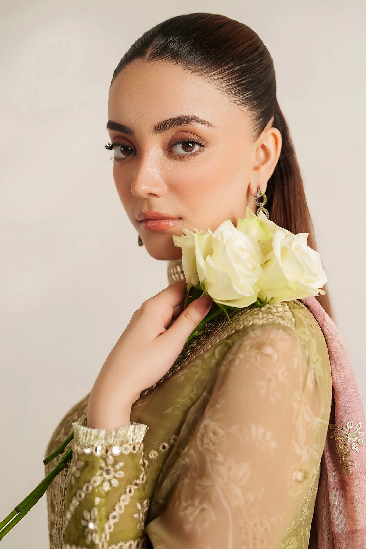 EMBROIDERED CHIFFON UC-3089 - Image 5