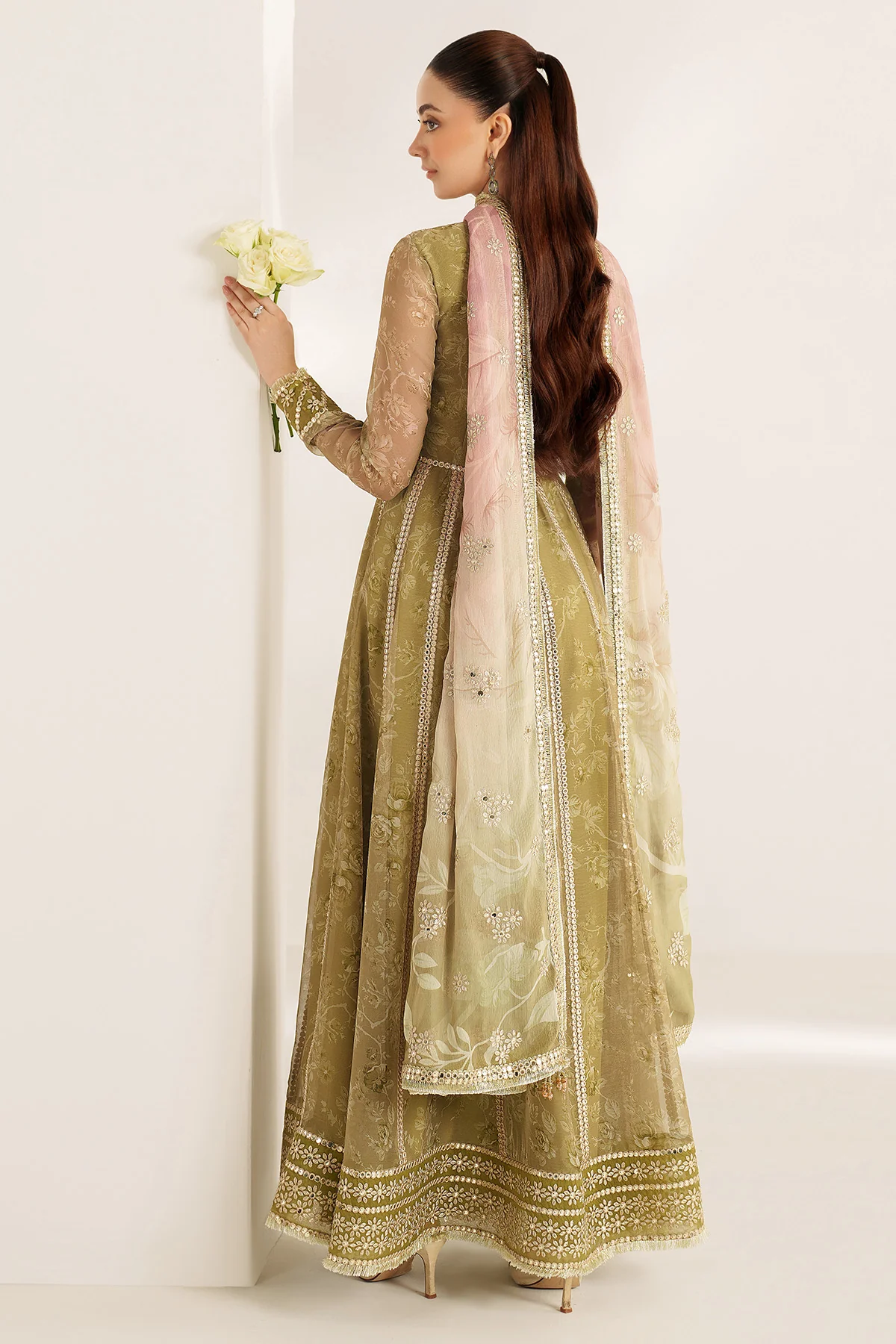 EMBROIDERED CHIFFON UC-3089 - Image 7