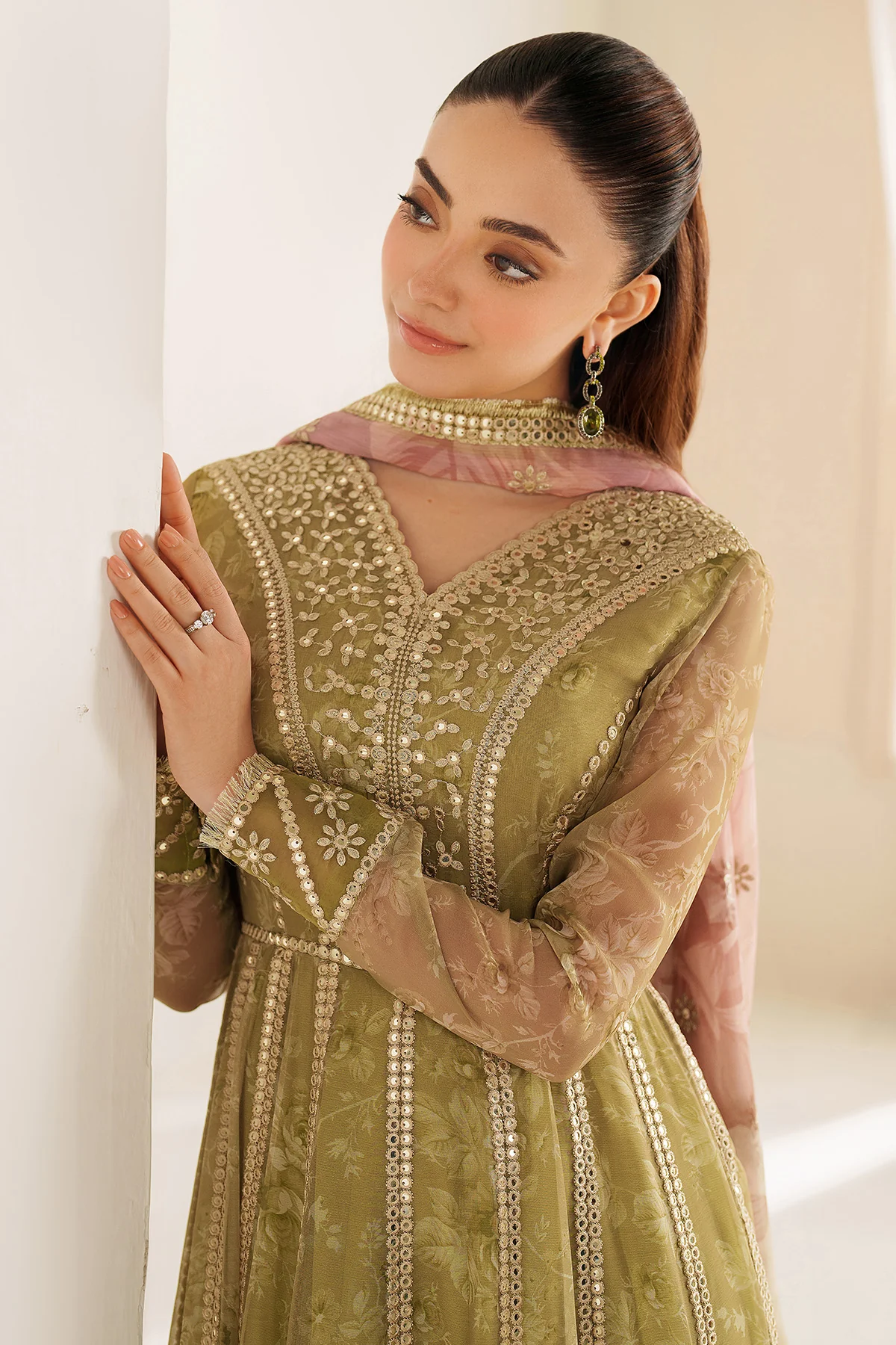 EMBROIDERED CHIFFON UC-3089 - Image 9