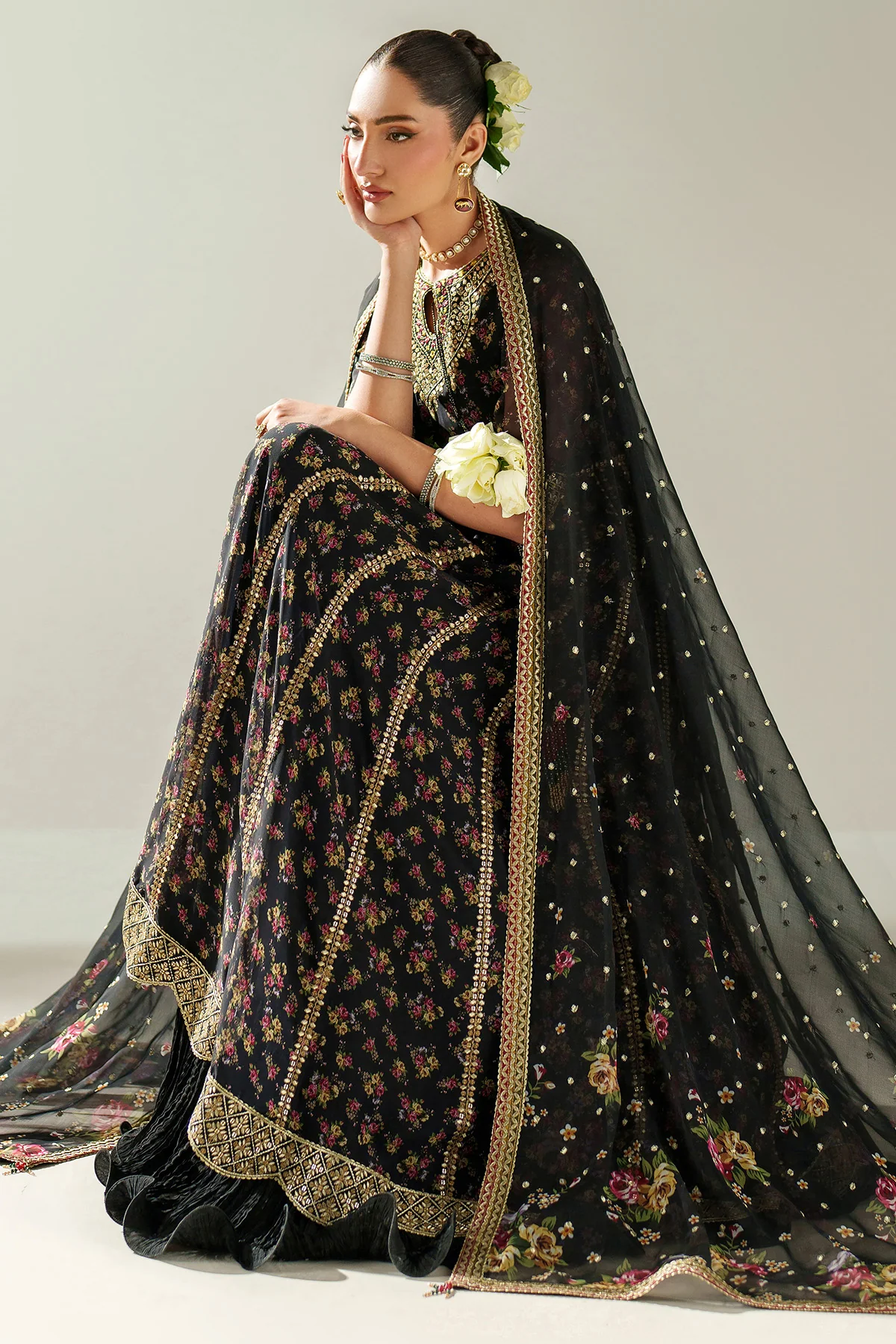 EMBROIDERED CHIFFON UC-3091 - Image 4