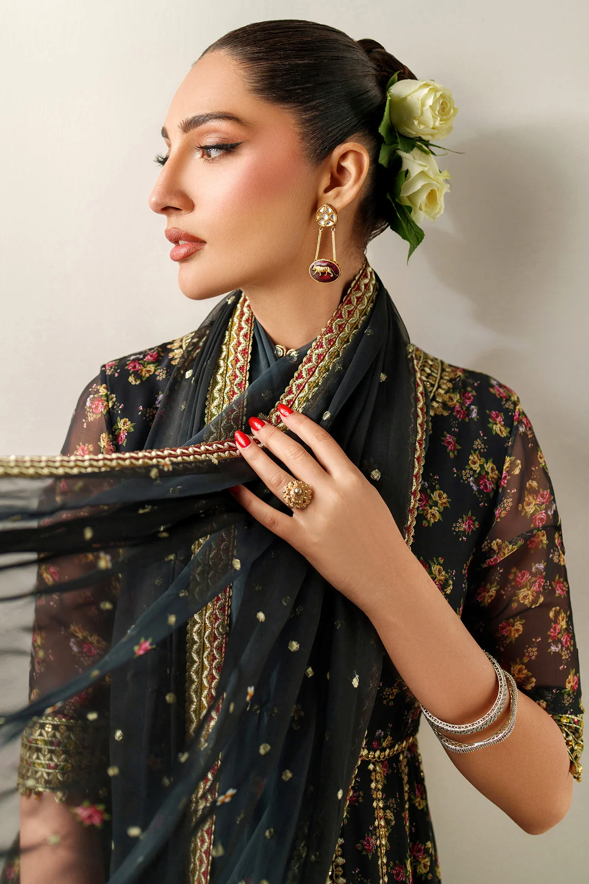 EMBROIDERED CHIFFON UC-3091 - Image 5