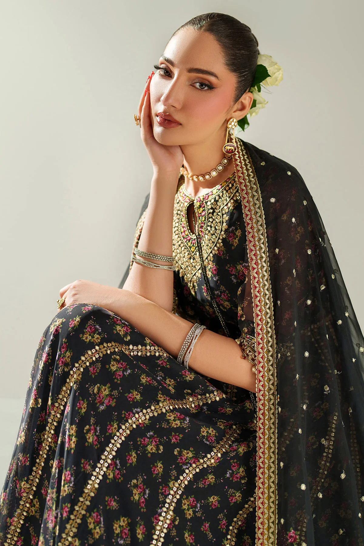 EMBROIDERED CHIFFON UC-3091 - Image 7