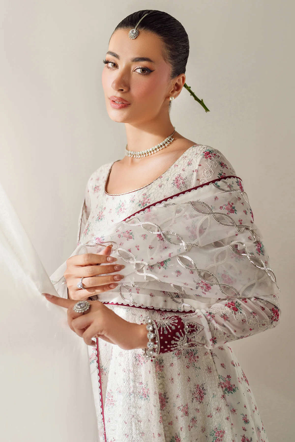 EMBROIDERED CHIFFON UC-3094 - Image 7