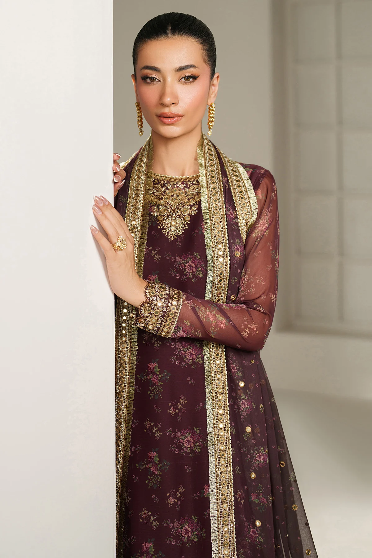 EMBROIDERED CHIFFON UC-3096 - Image 7