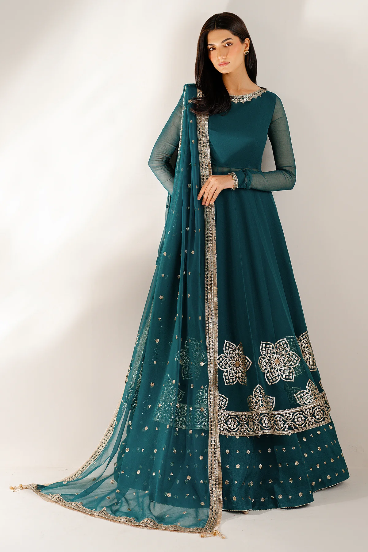 EMBROIDERED CHIFFON UC-3097 - Image 4
