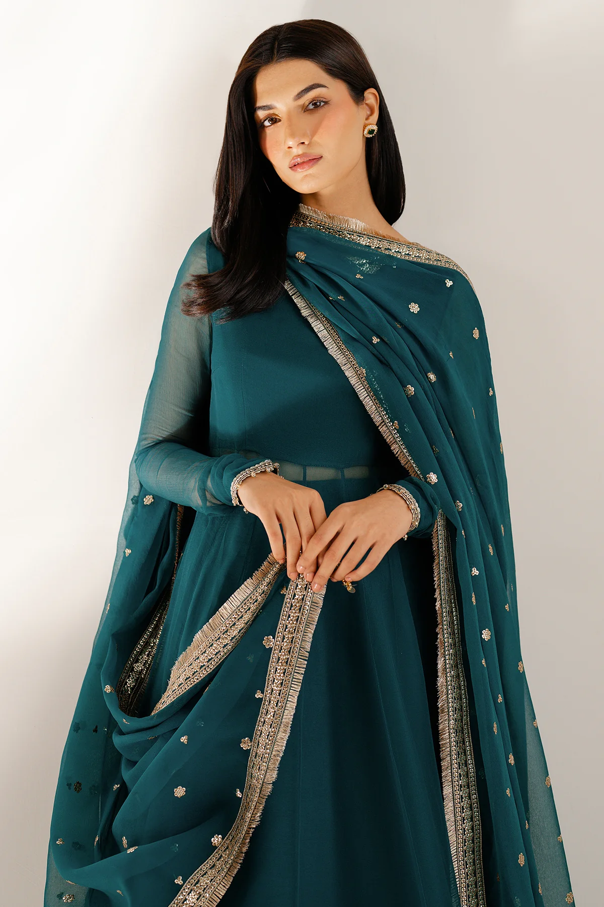 EMBROIDERED CHIFFON UC-3097 - Image 6