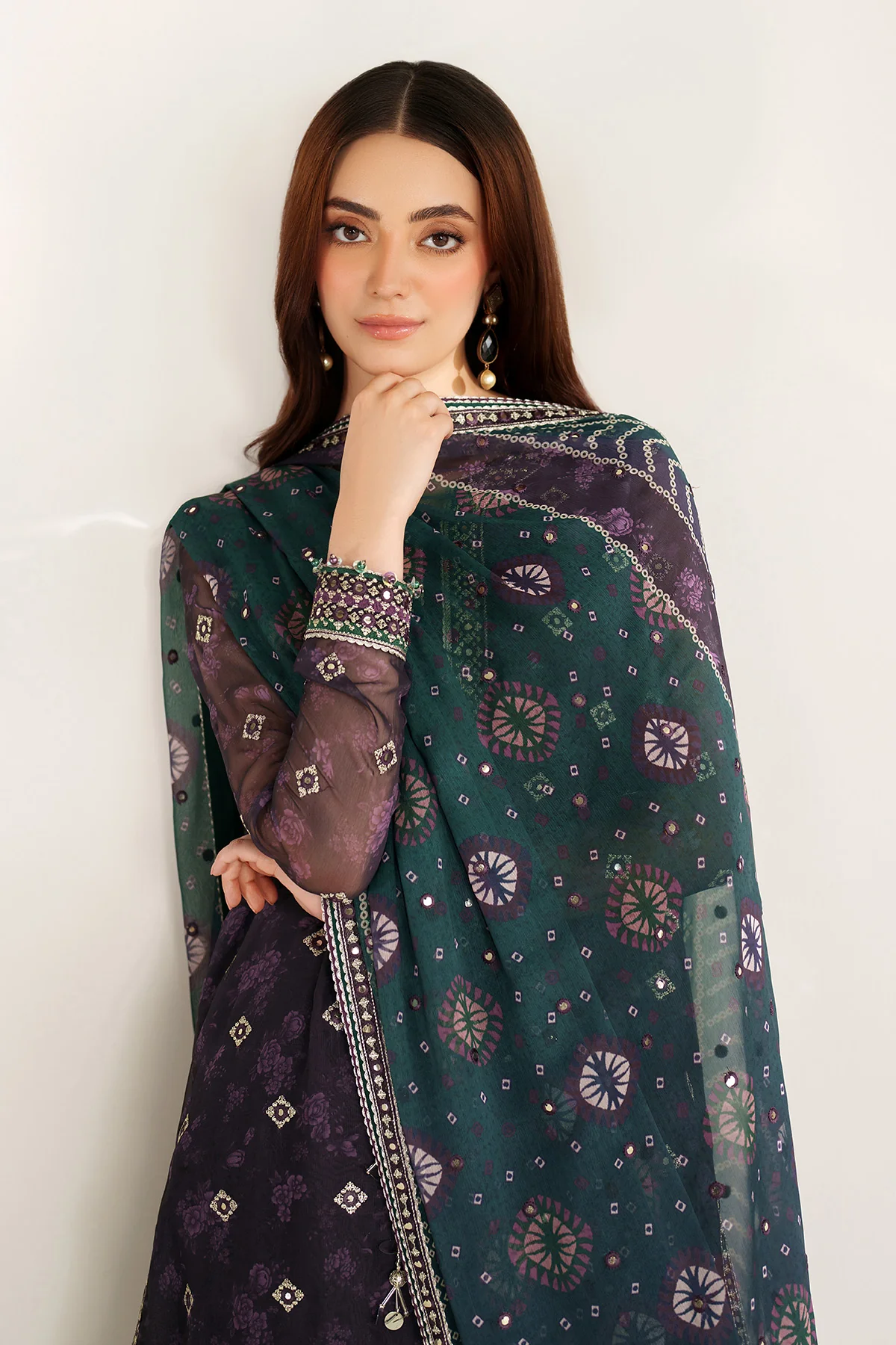 EMBROIDERED CHIFFON UC-3101 - Image 3