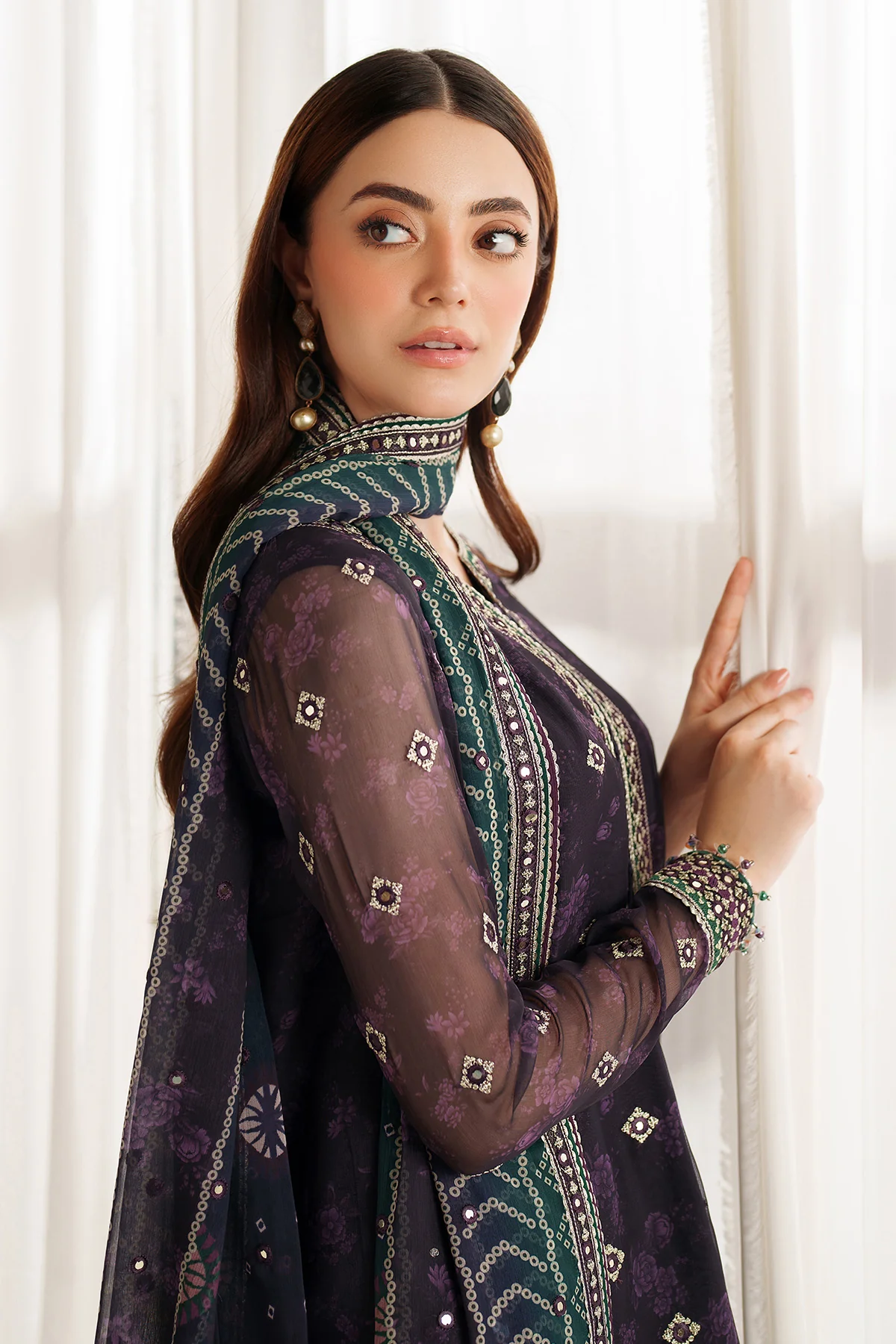 EMBROIDERED CHIFFON UC-3101 - Image 6