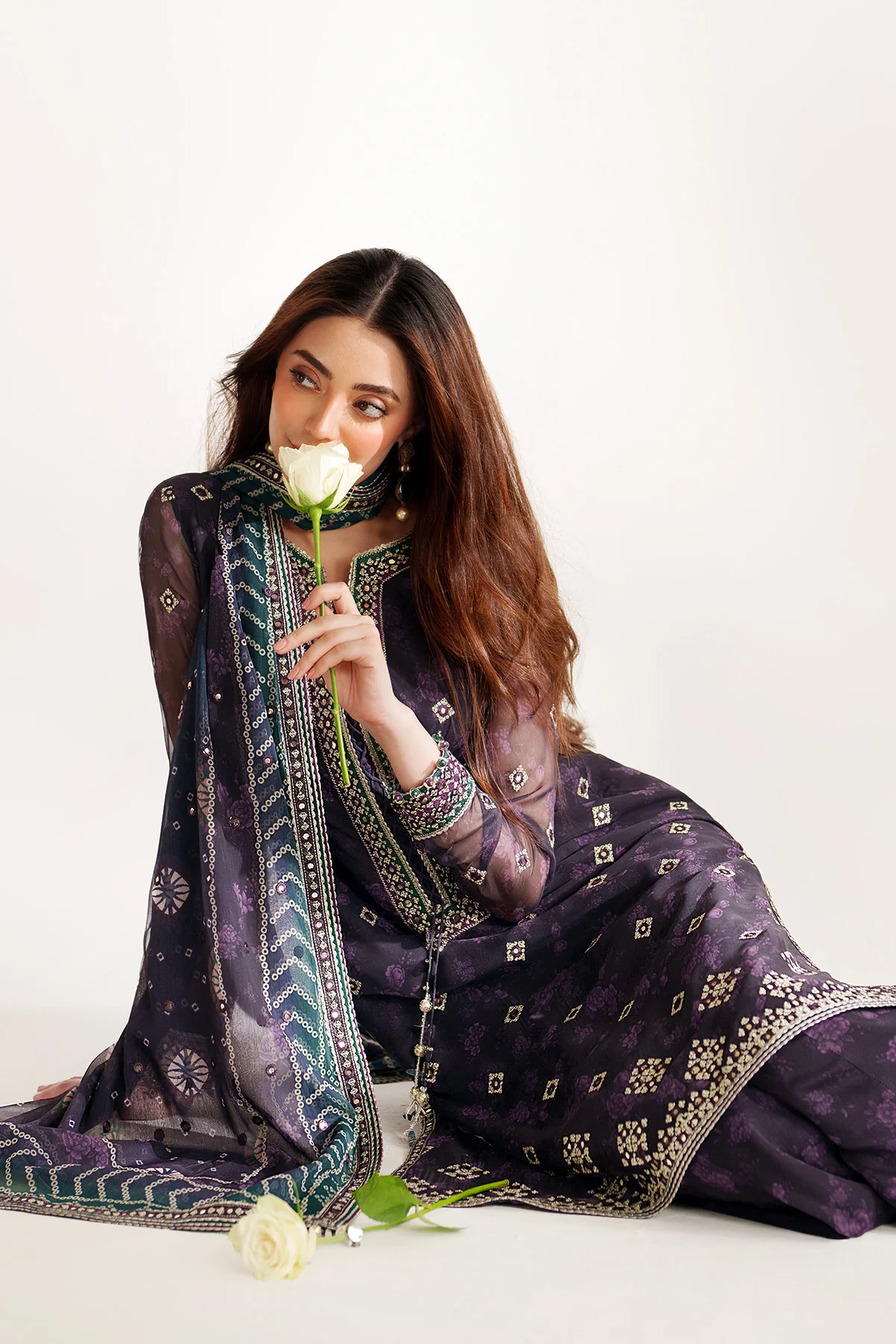 EMBROIDERED CHIFFON UC-3101 - Image 8