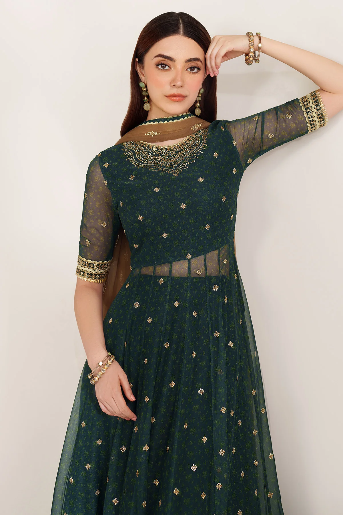 EMBROIDERED CHIFFON UC-3102 - Image 4