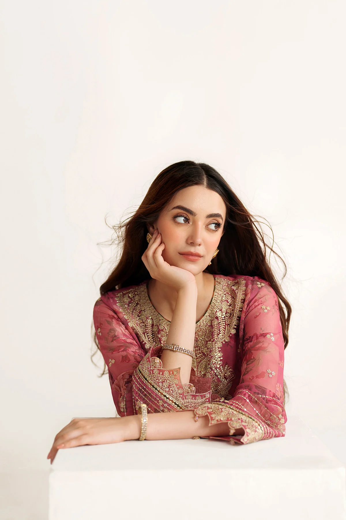 EMBROIDERED CHIFFON UC-3105 - Image 3