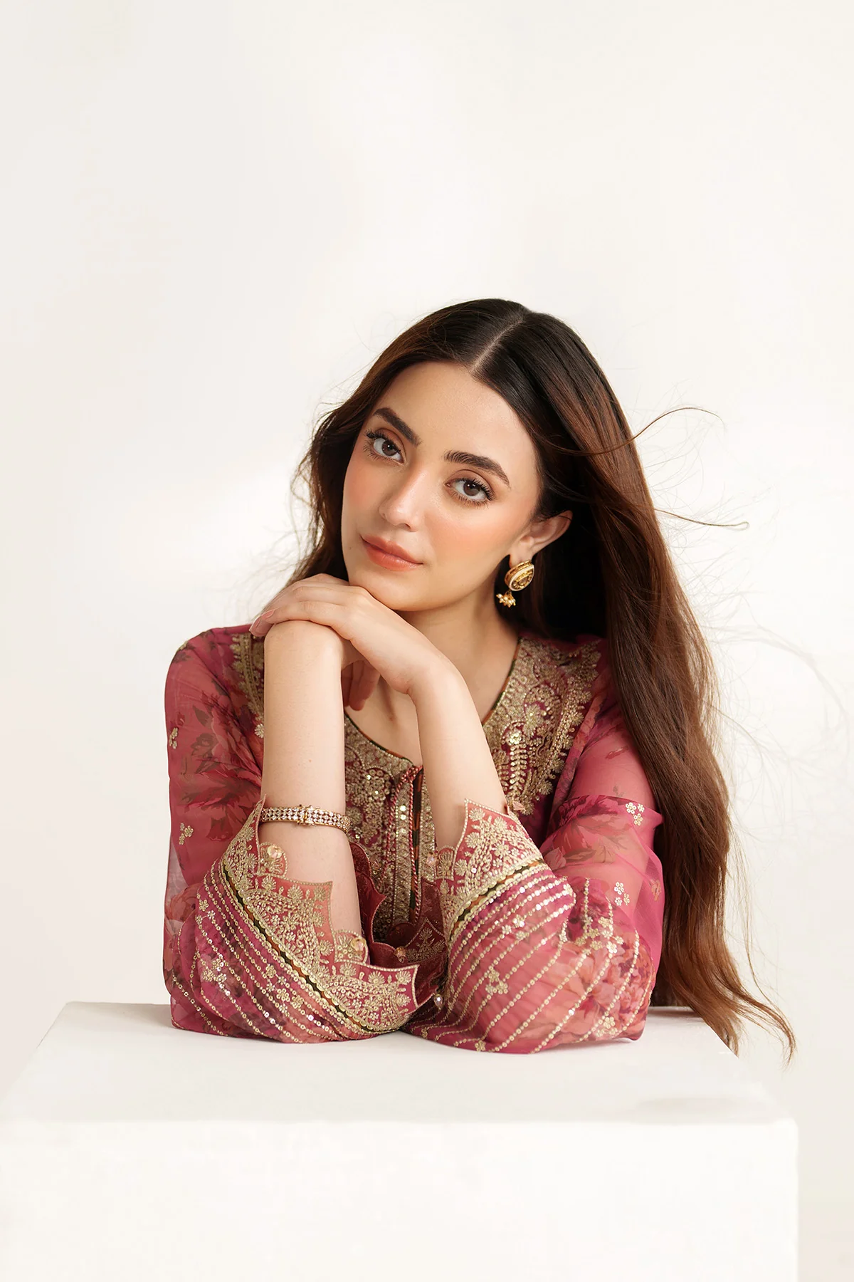 EMBROIDERED CHIFFON UC-3105 - Image 5