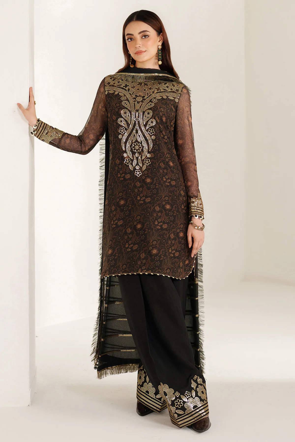 EMBROIDERED CHIFFON UC-3109 - Image 4