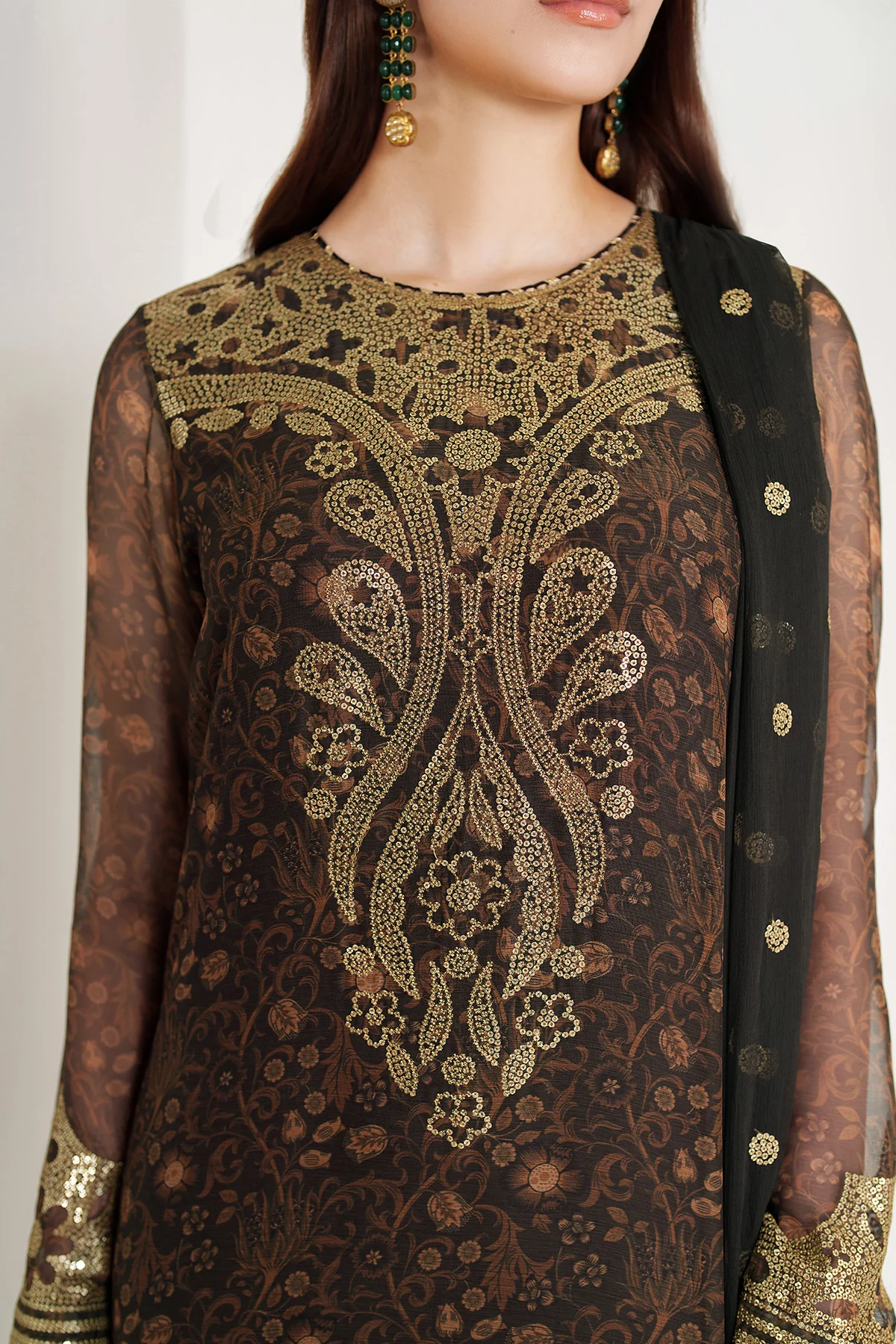 EMBROIDERED CHIFFON UC-3109 - Image 8
