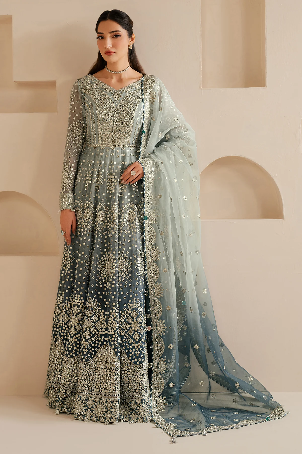 EMBROIDERED CHIFFON UC-3116 - Image 3