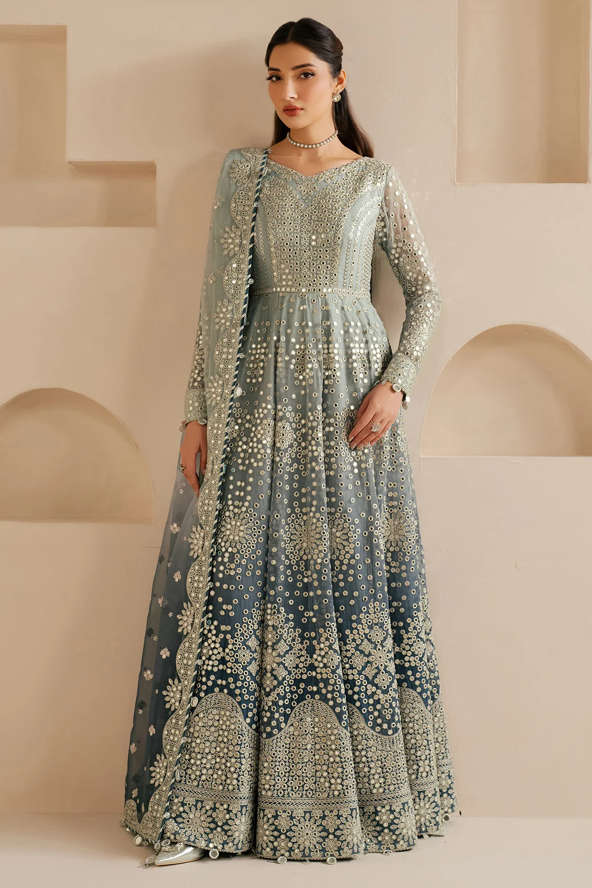 EMBROIDERED CHIFFON UC-3116 - Image 6