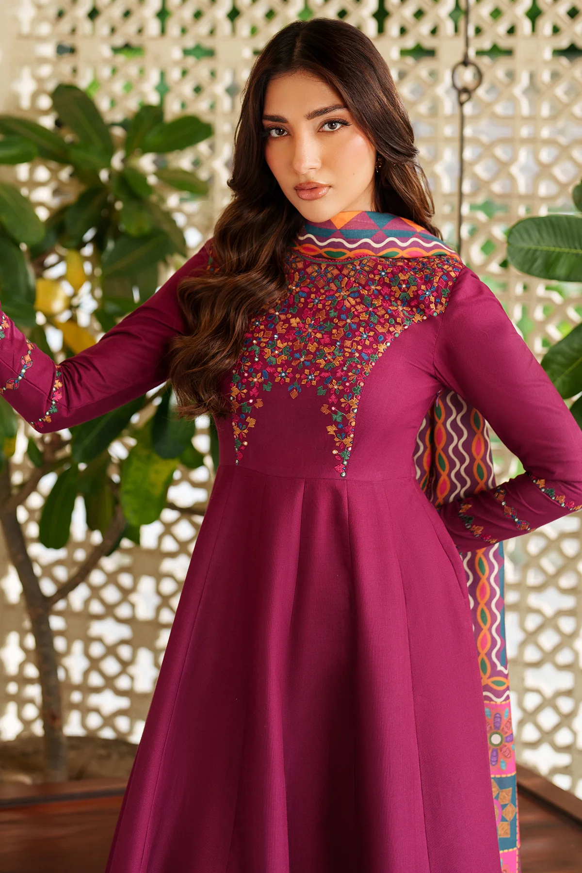 EMBROIDERED KHADDAR RTW-1233 - Image 7