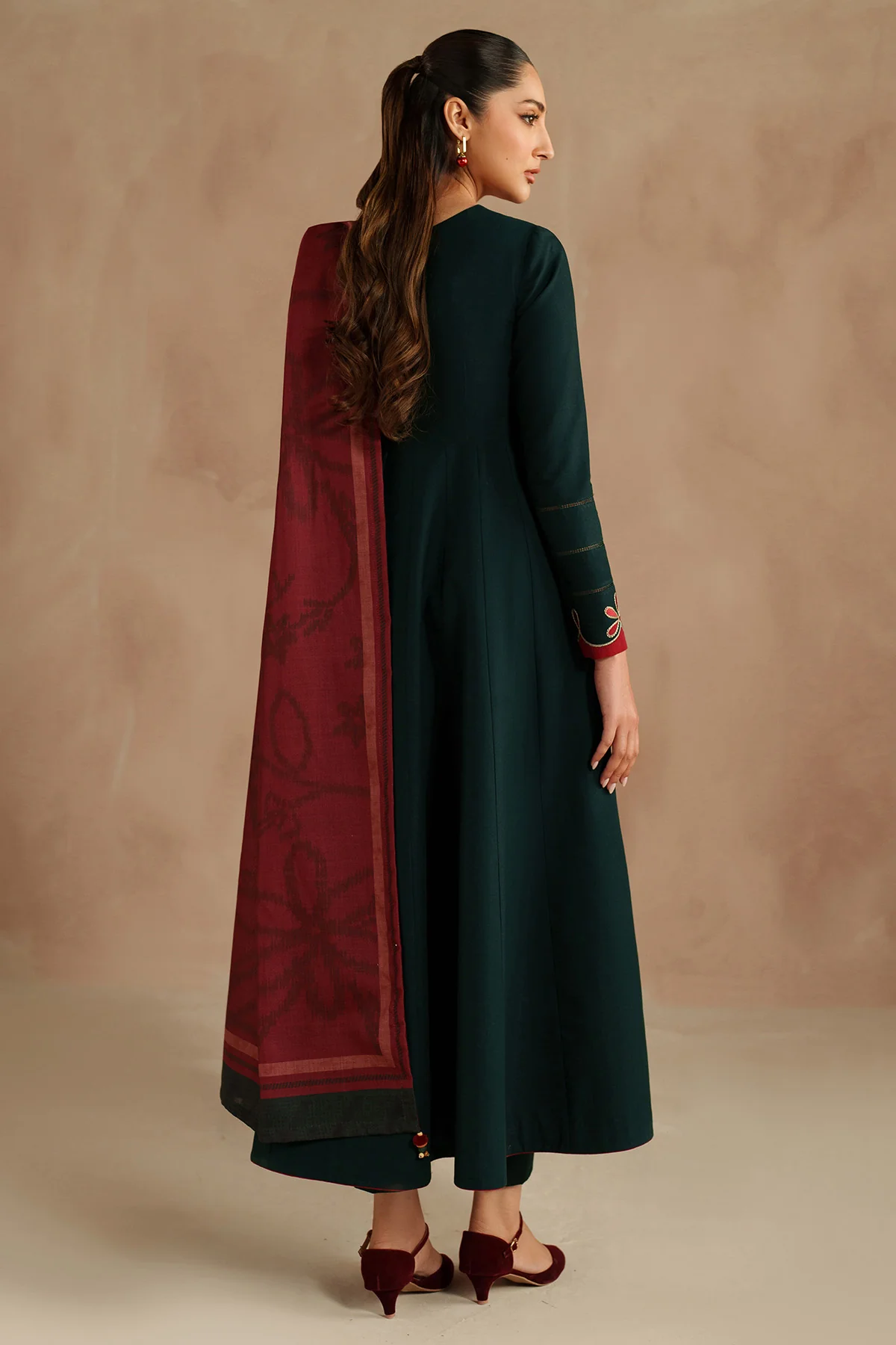 EMBROIDERED KHADDAR RTW-1265 - Image 6