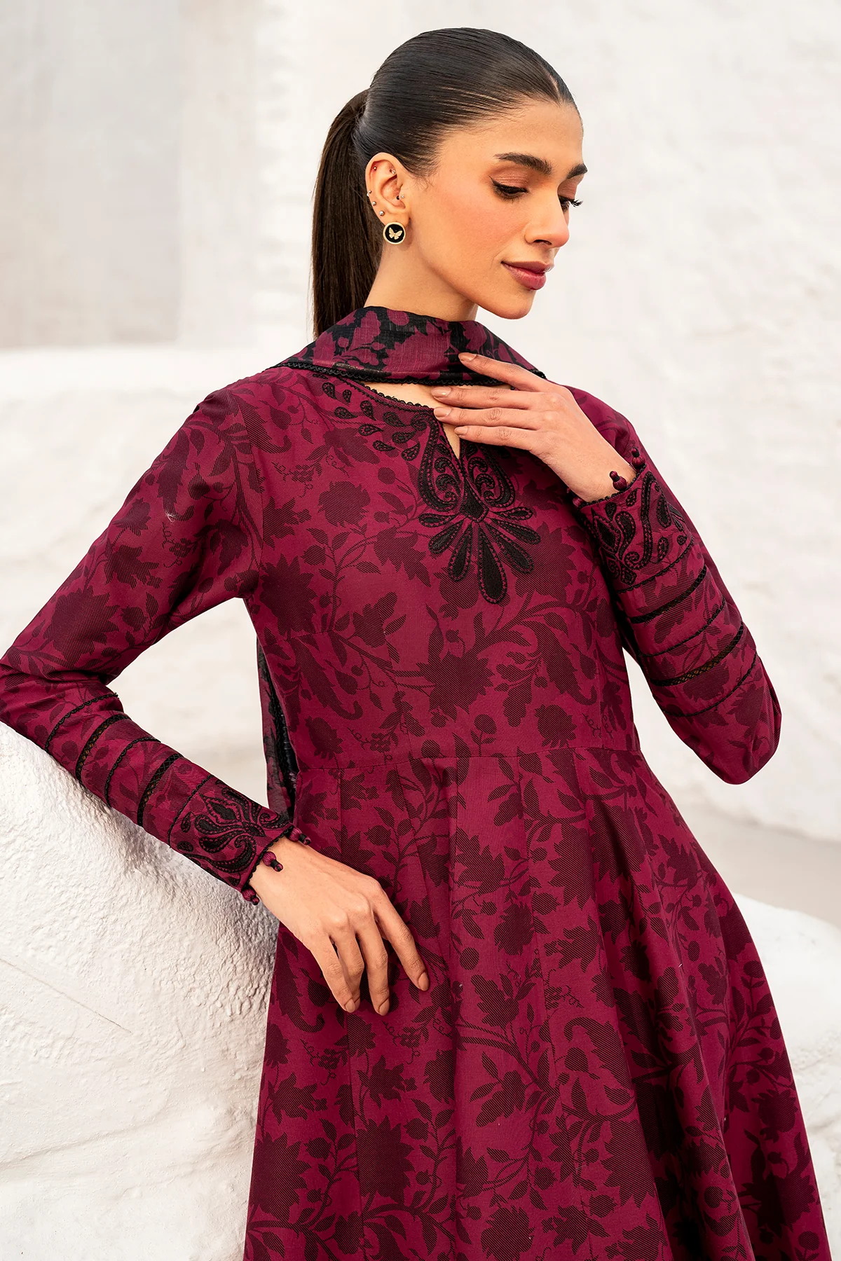 EMBROIDERED LAWN RTW - 1175 - Image 8