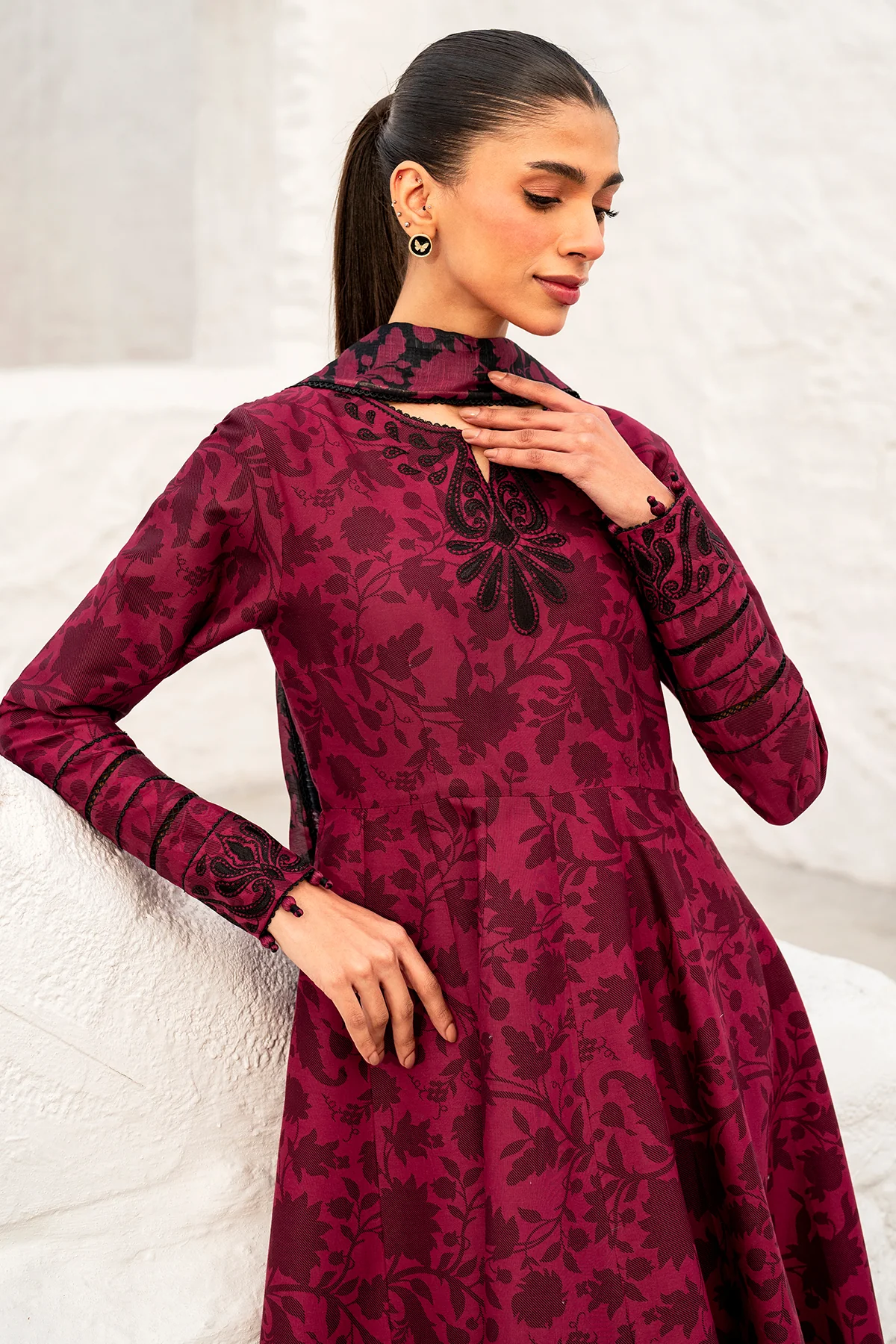 EMBROIDERED LAWN RTW - 1175 - Image 9