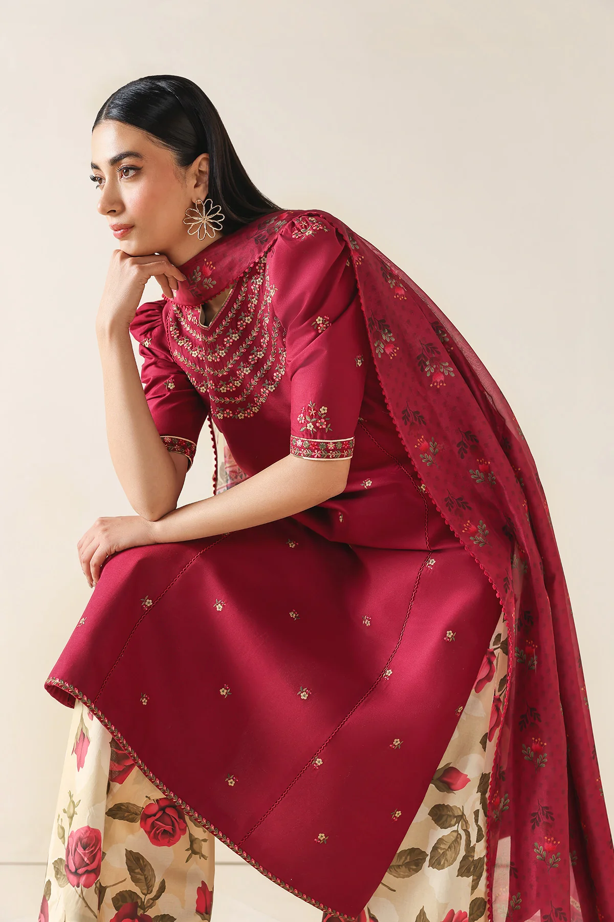 EMBROIDERED LAWN USE-9275 - Image 7