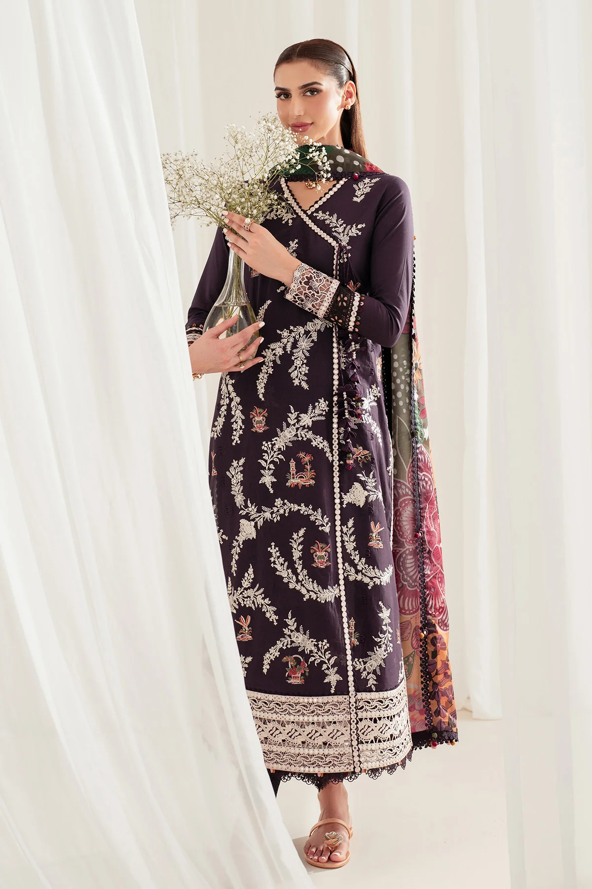 EMBROIDERED LAWN USE-9326 - Image 7