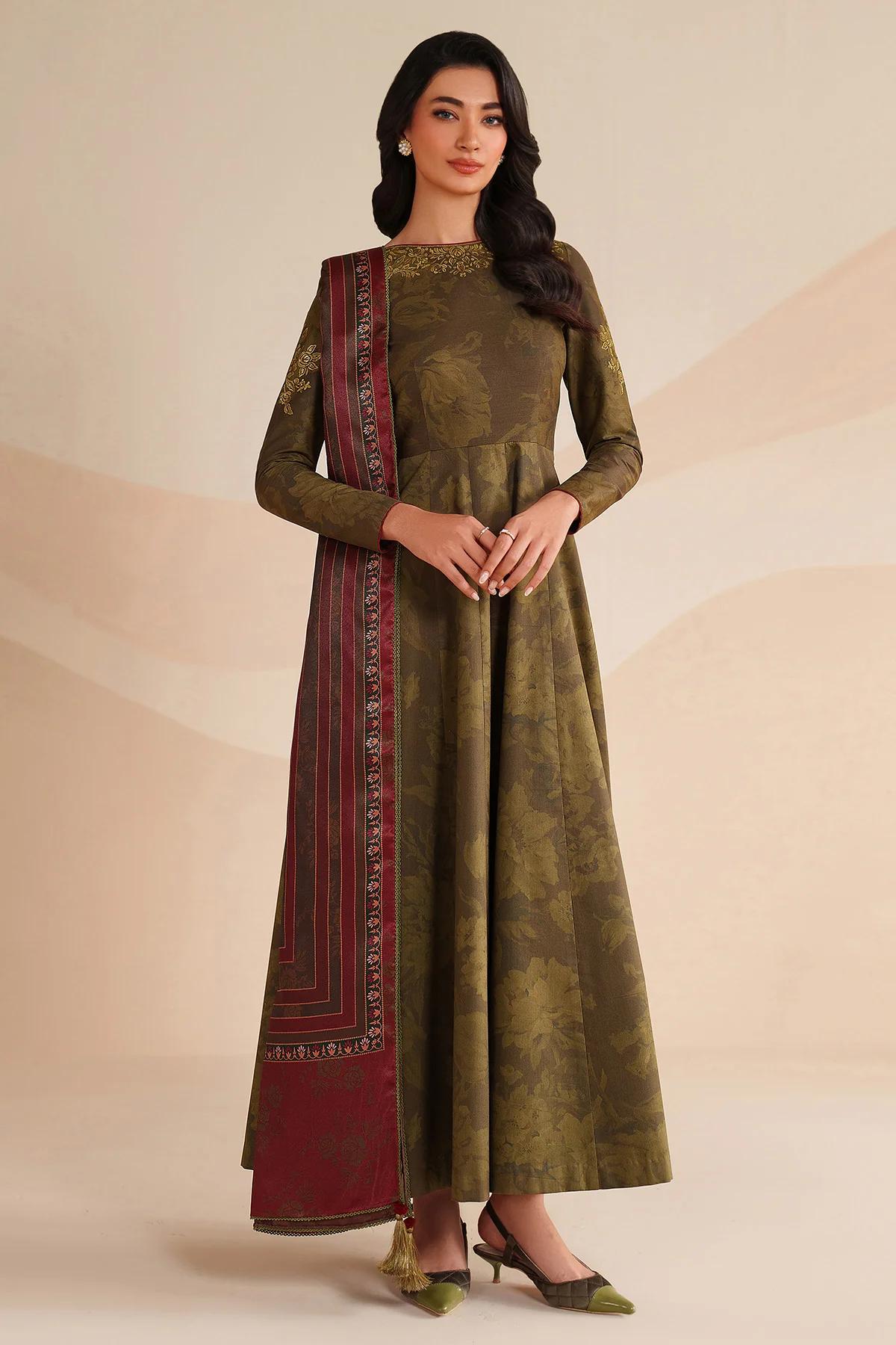 EMBROIDERED PREMIUM VISCOSE RTW-1281 - Image 3