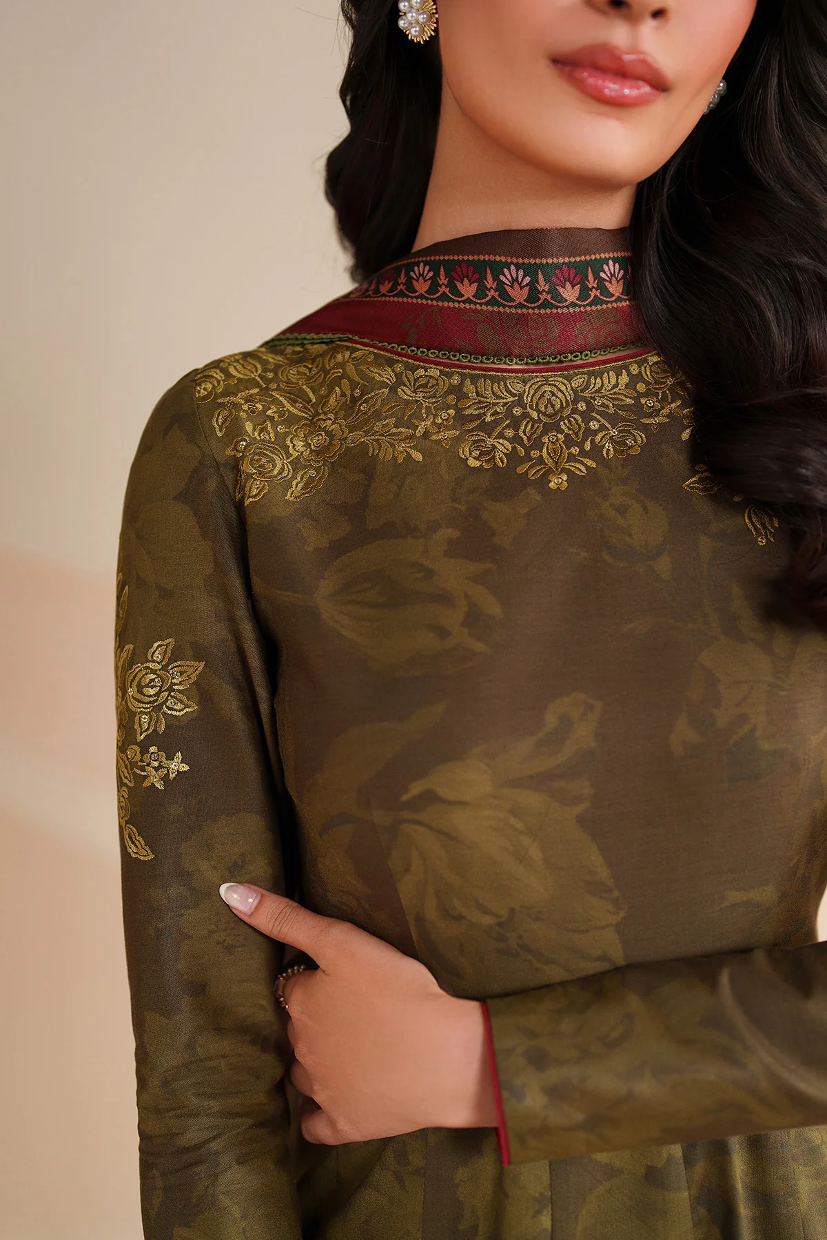 EMBROIDERED PREMIUM VISCOSE RTW-1281 - Image 5